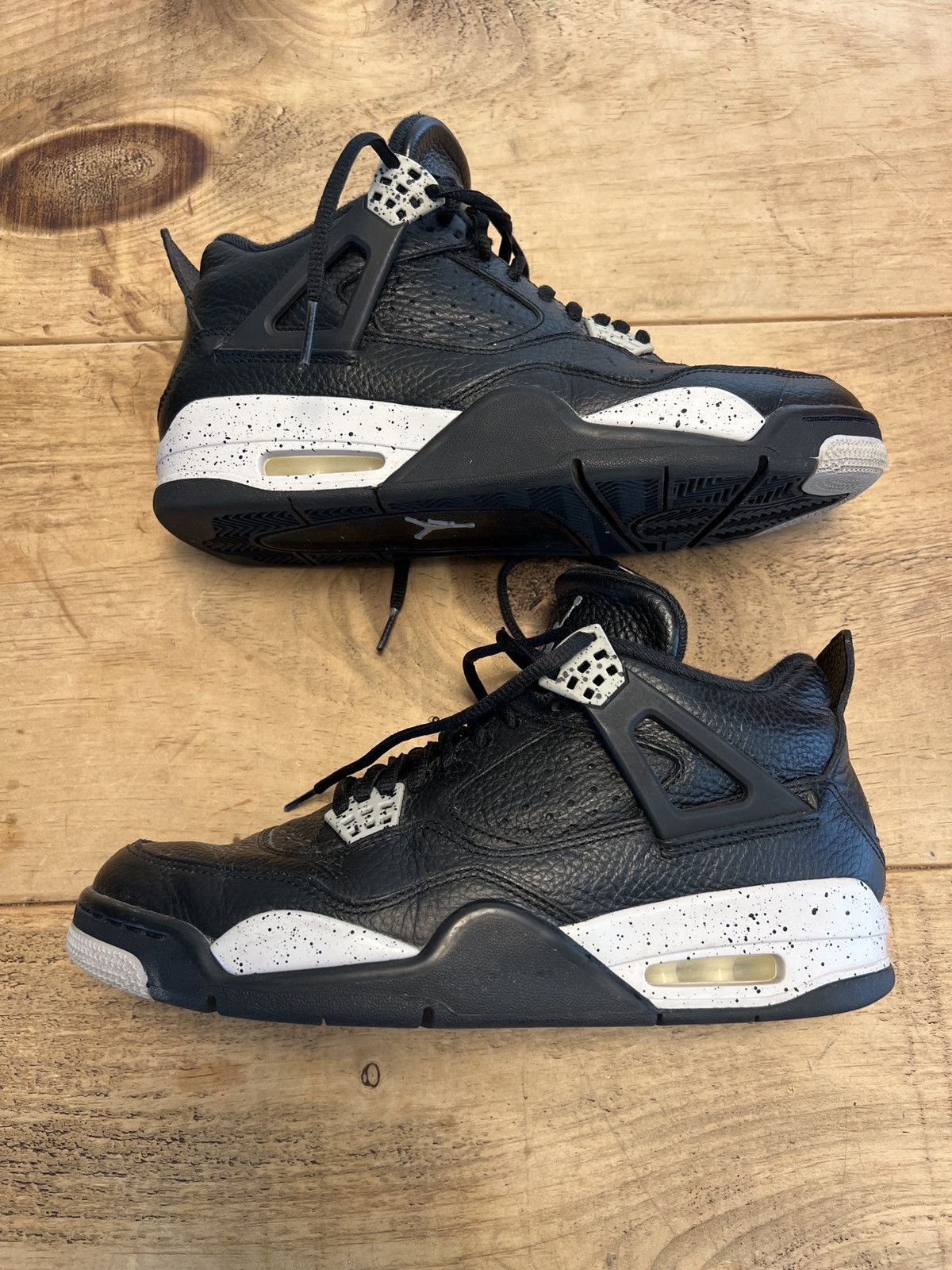 image of Jordan Brand 4 Cement Grey Shoes, Men's (Size 9)
