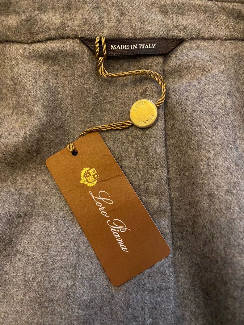 Loro Piana LORO PIANA Double pleated cashmere suit Size 50L - 8 Thumbnail