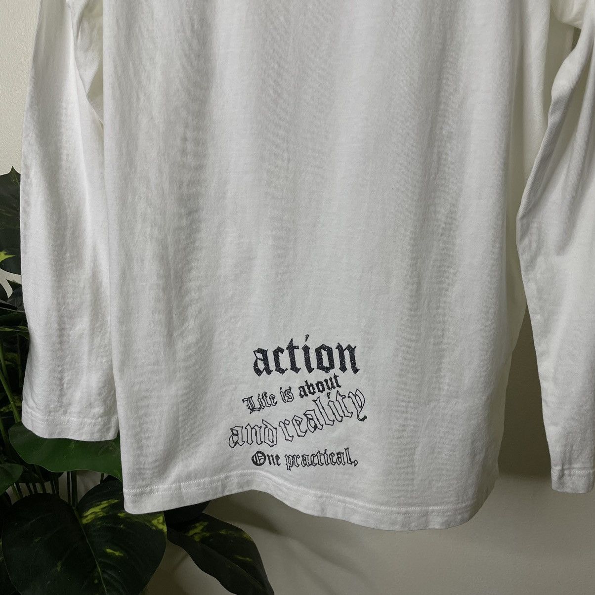 Affliction × If Six Was Nine × Japanese Brand Smorky Garnish Seditionaries Poem Cyber Gothic Punk L/S Tee Size US L / EU 52-54 / 3 - 7 Thumbnail