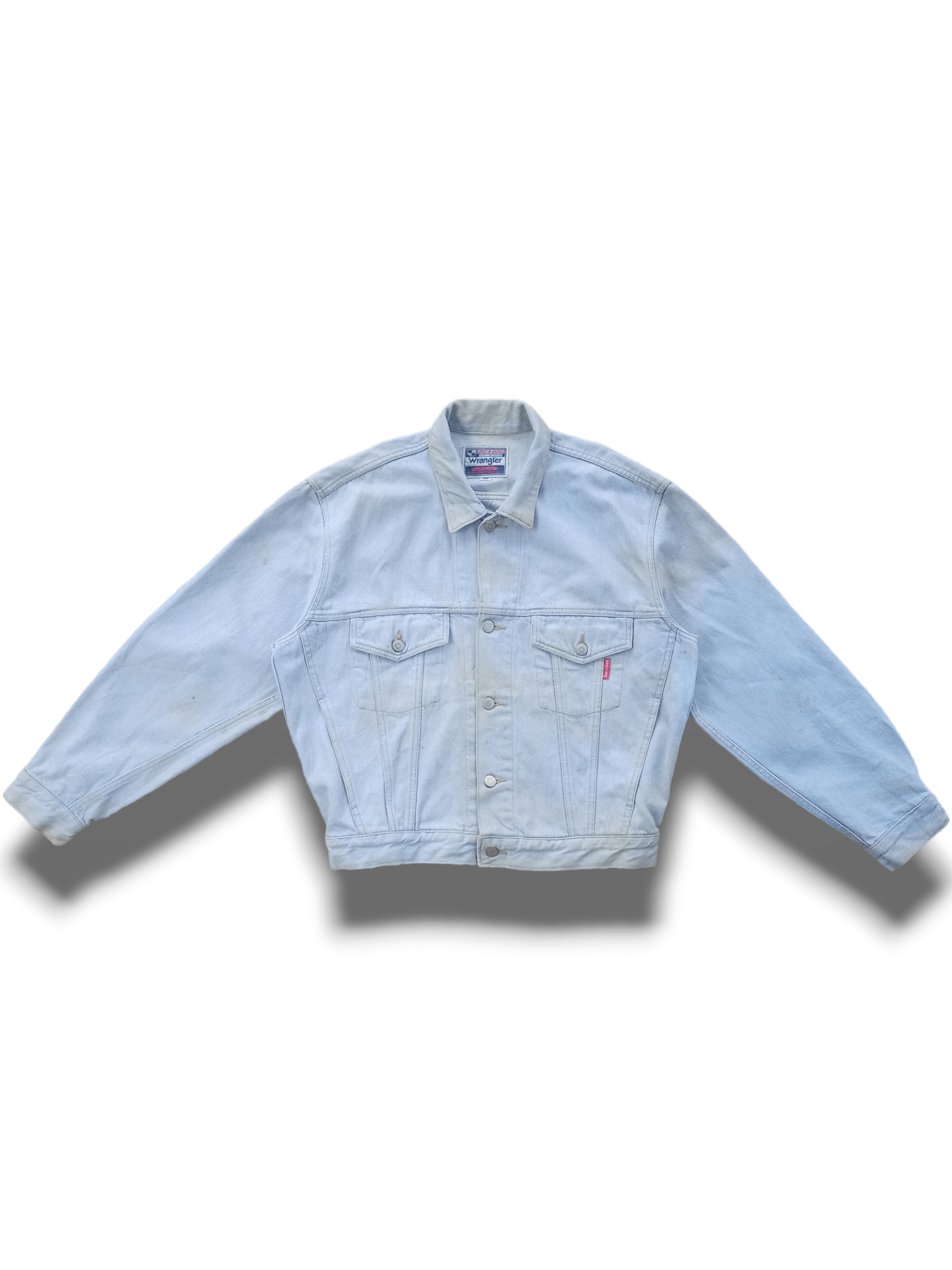 Wrangler Vintage Japan Wrangler Buckle Back Denim Jacket Size Medium Size US M / EU 48-50 / 2 - 4 Thumbnail