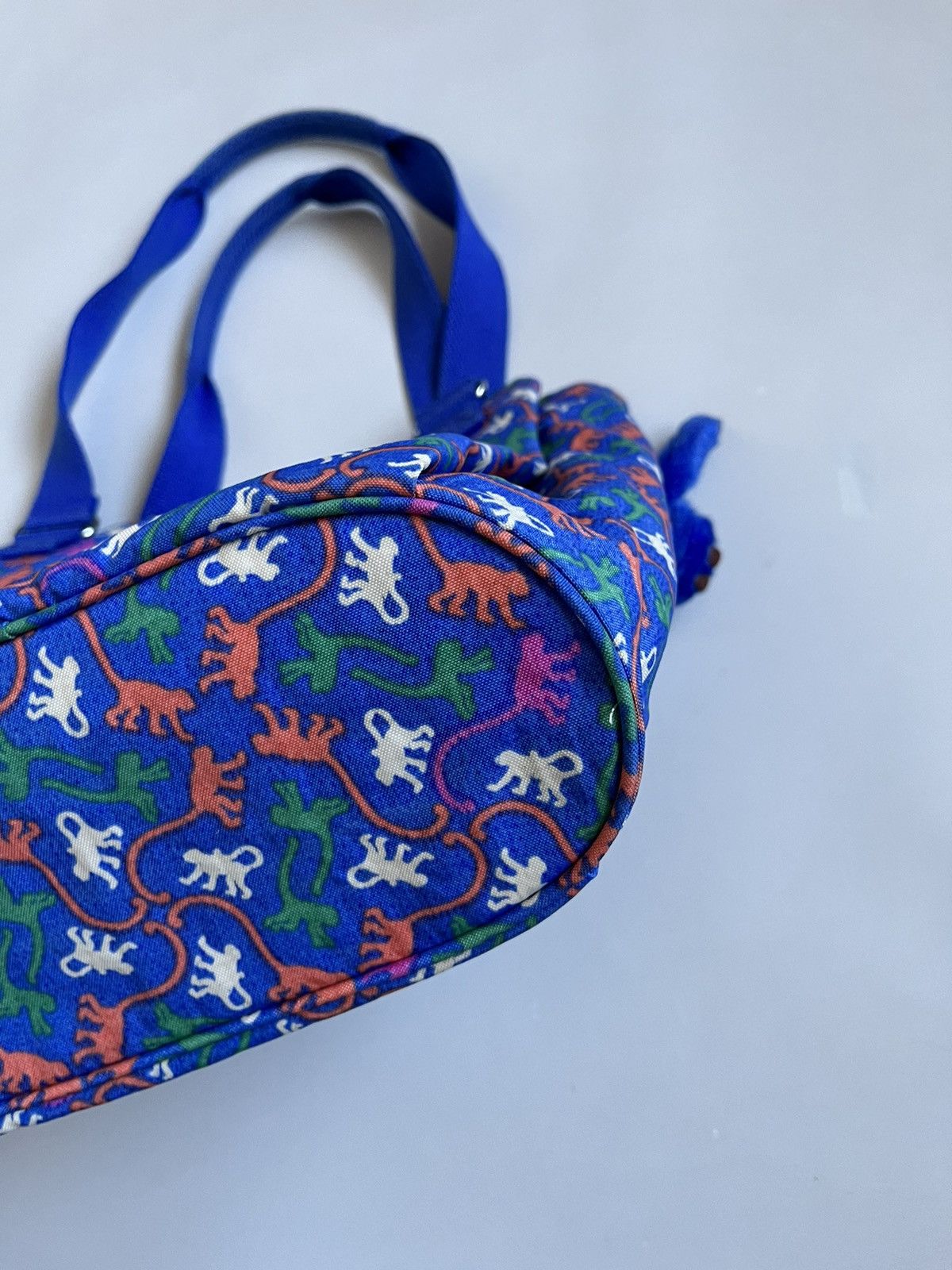 Other Kipling Women Blue Monogram Synthetic Shoulder Bag Size ONE SIZE - 7 Thumbnail