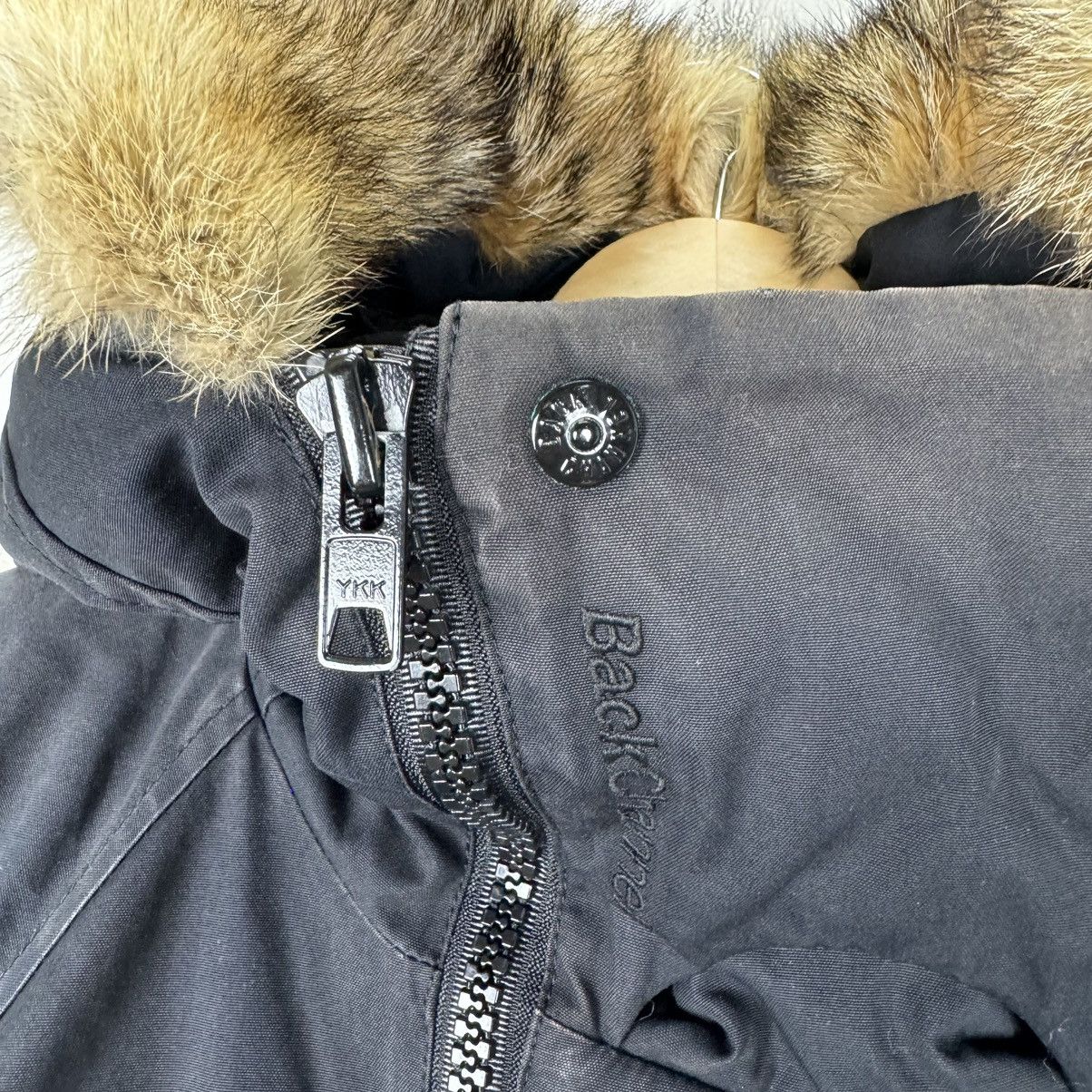If Six Was Nine ❄️BACK CHANNEL FUR HOODIE DOWN ZIPPER JACKET Size US L / EU 52-54 / 3 - 6 Thumbnail