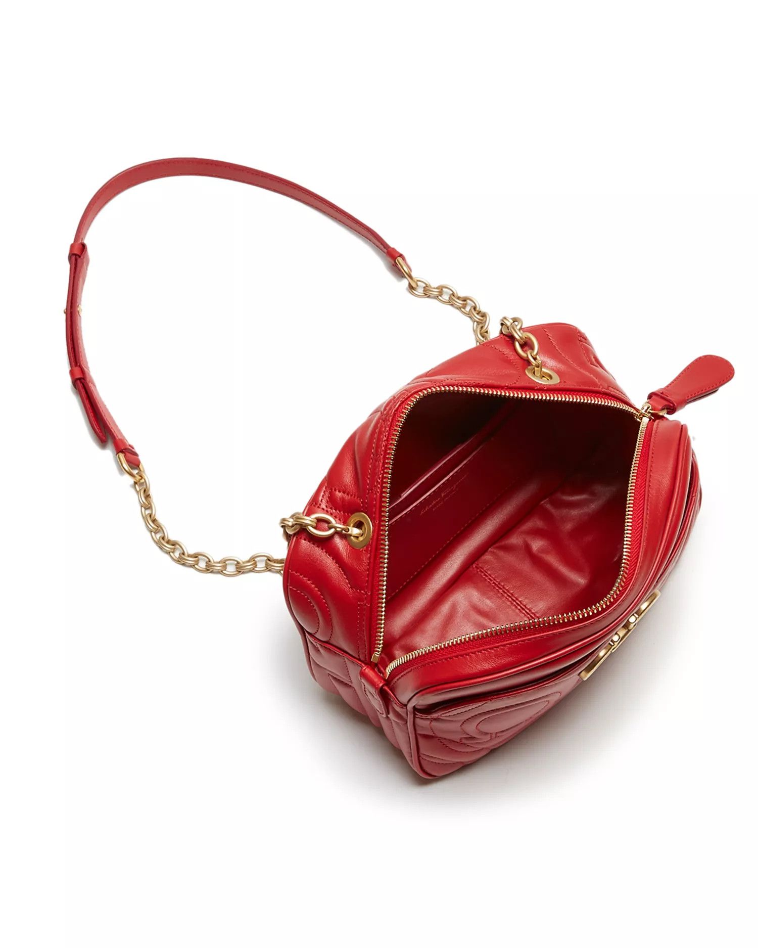 Salvatore Ferragamo o1s1rm0526 Size : OS / Crossbody Bag in Red Size ONE SIZE - 2 Thumbnail