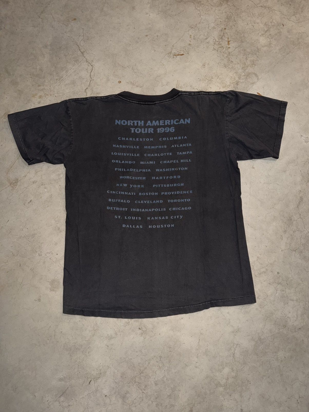 Band Tees Vintage 1996 Bob Seger And The Silver Bullet Tour Band Tee Size US L / EU 52-54 / 3 - 3 Thumbnail
