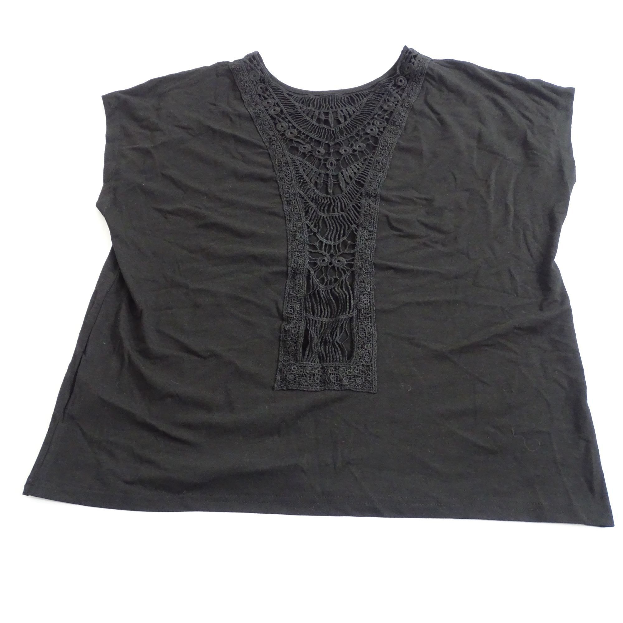 Shein Shein Black Knit Top Women Size XL US 12 L Sleeveless Size L / US 10 / IT 46 - 1 Thumbnail