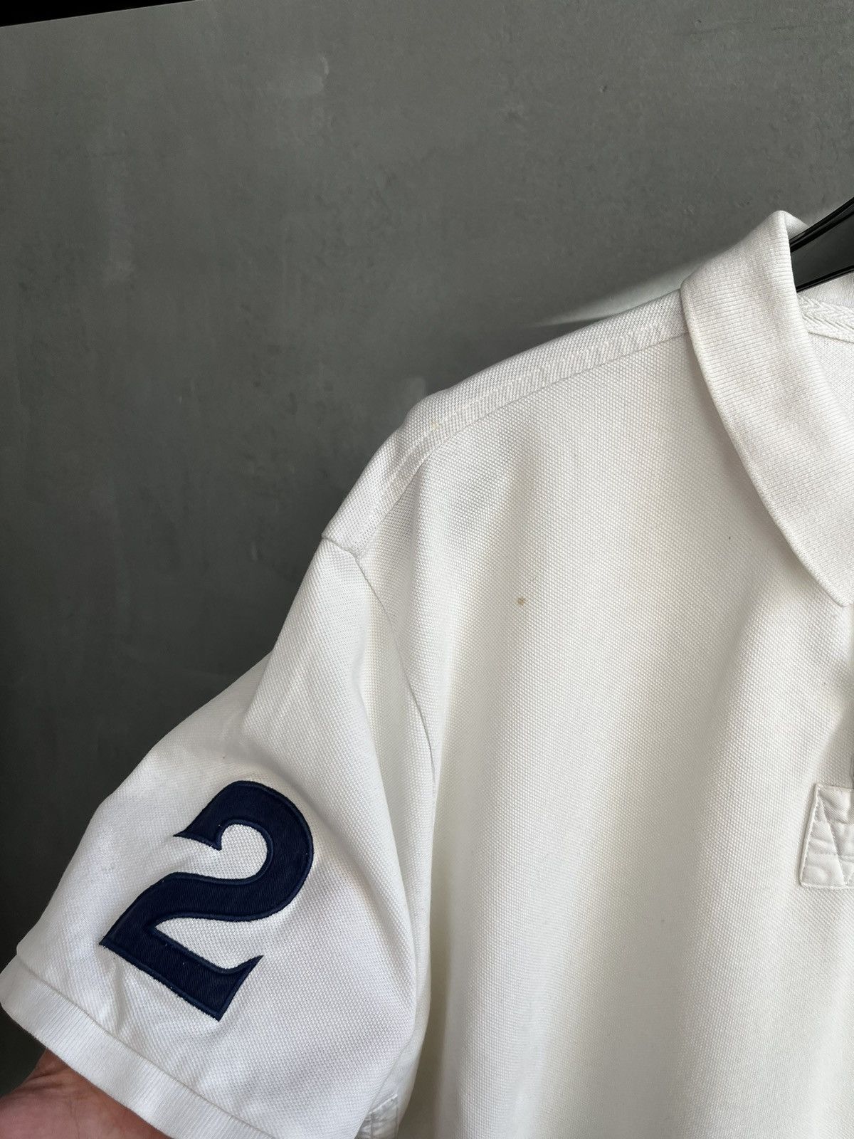 Polo Ralph Lauren × Ralph Lauren × Vintage Polo Ralph Lauren New York NY Polo Shirt Vintage Size US XXL / EU 58 / 5 - 4 Thumbnail