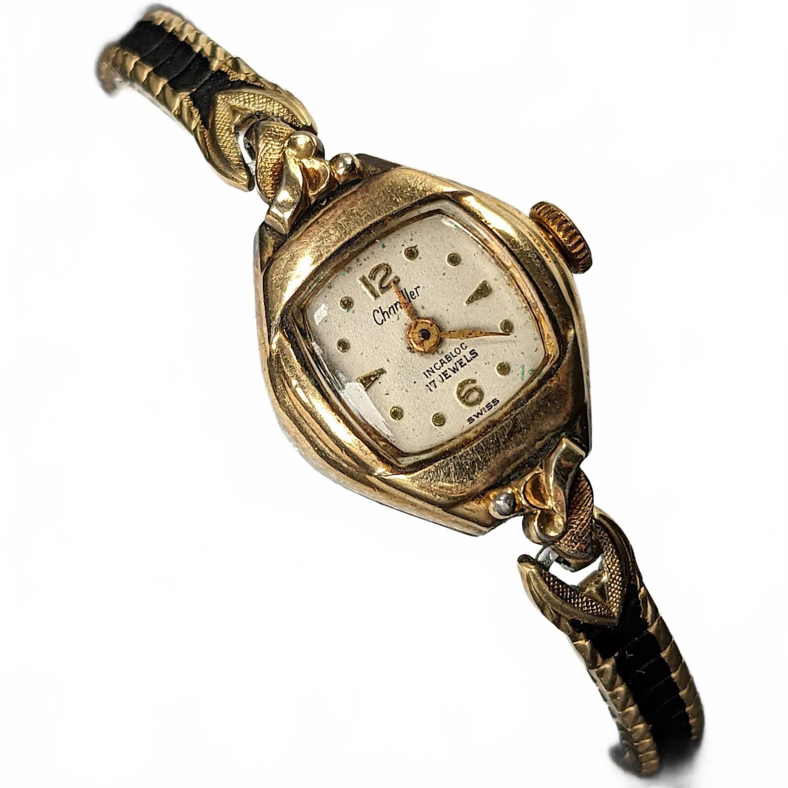 Other Chandler Women Incabloc Cocktail Watch Swiss Quiet Luxury Size ONE SIZE - 1 Thumbnail