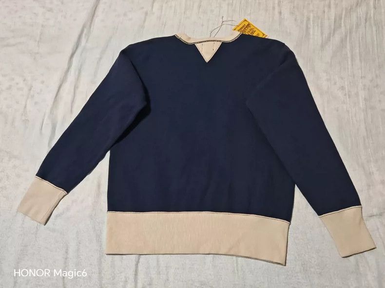 Freewheelers Freewheelers Freewheelers Printed round neck sweater Size US L / EU 52-54 / 3 - 1 Thumbnail