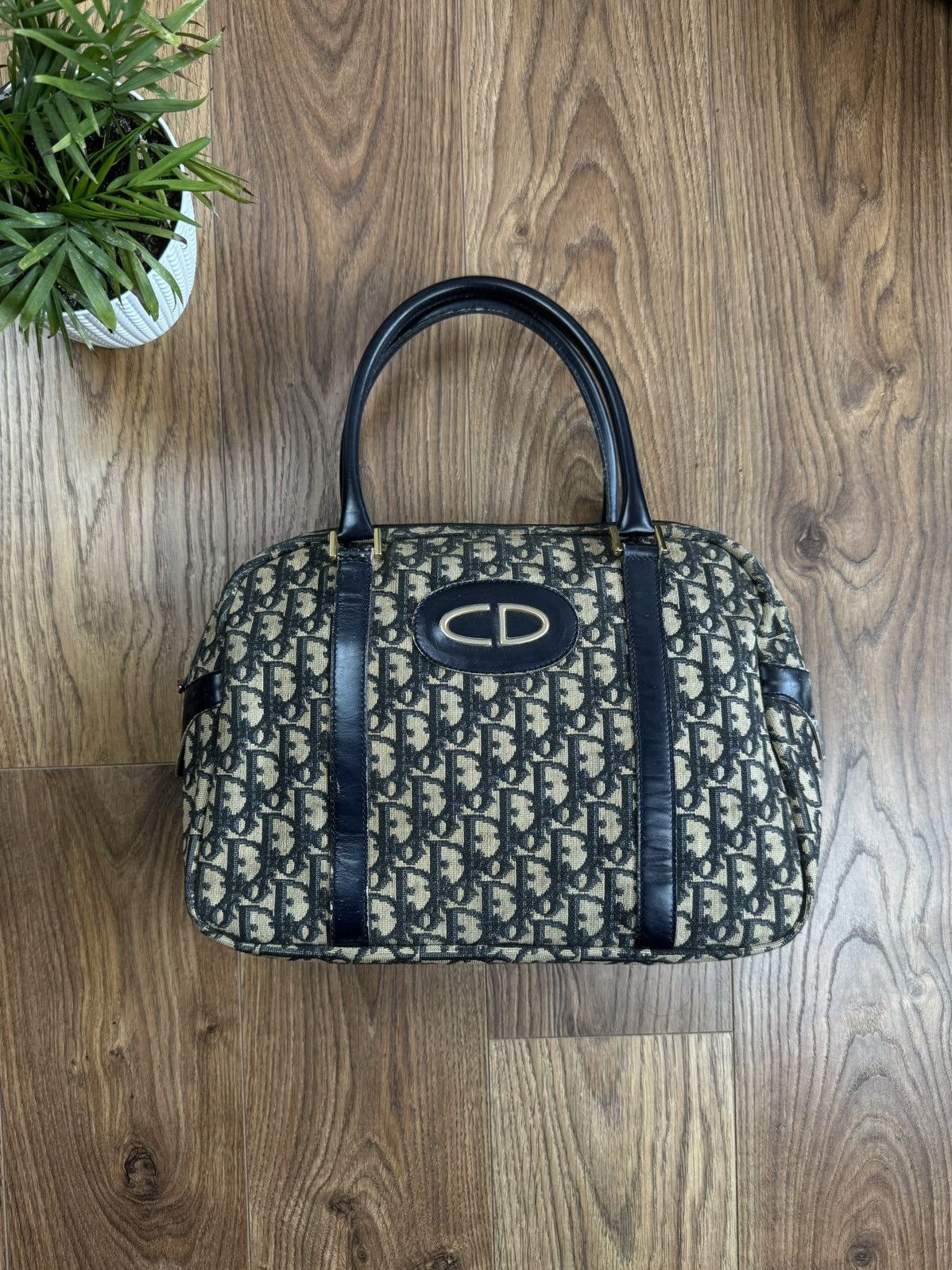Dior Vintage leather bag Christian Dior monogram original item Size ONE SIZE - 1 Thumbnail