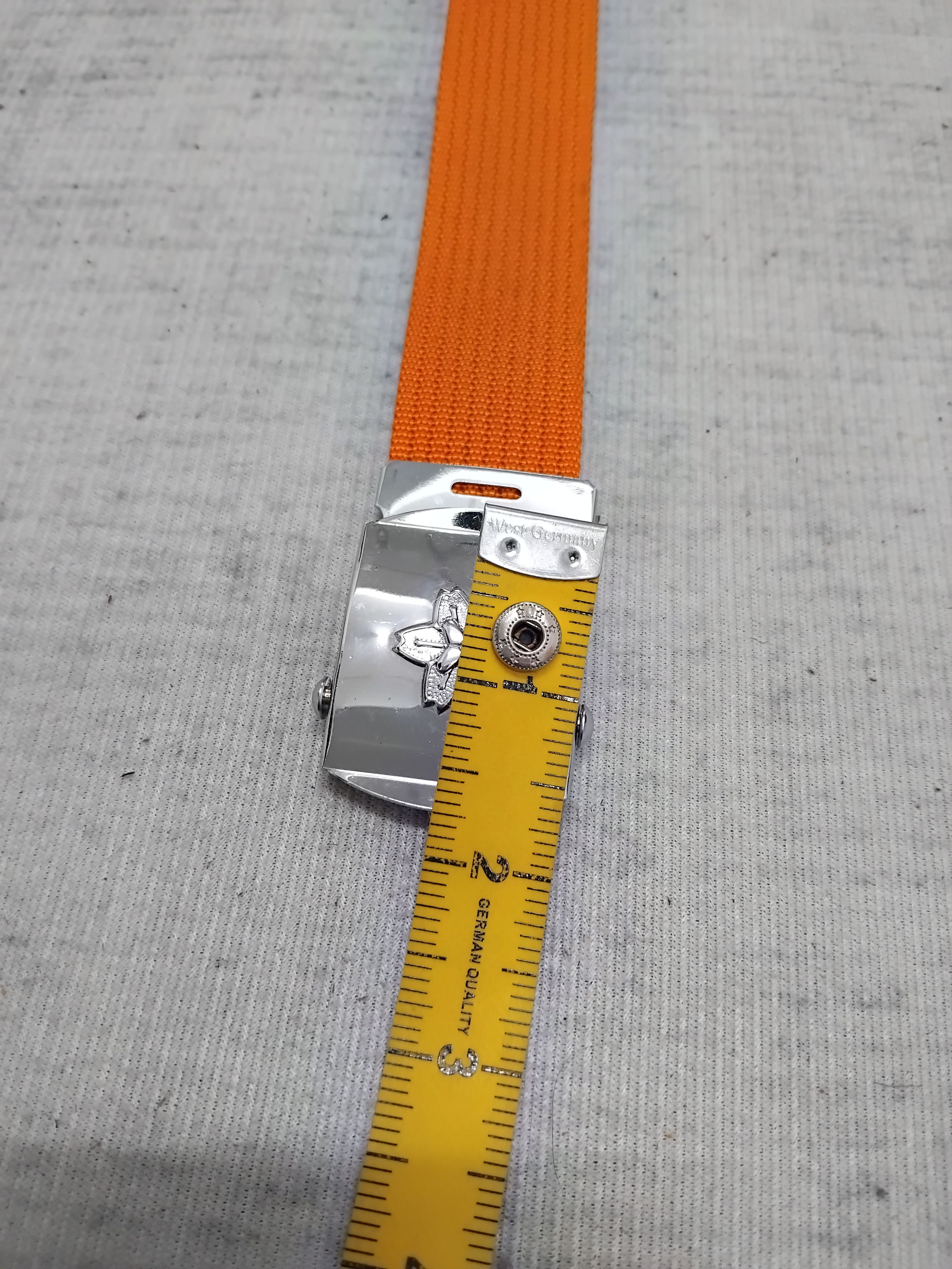 Japanese Brand 💥Unnamed flower orange colour belt Size ONE SIZE - 6 Thumbnail