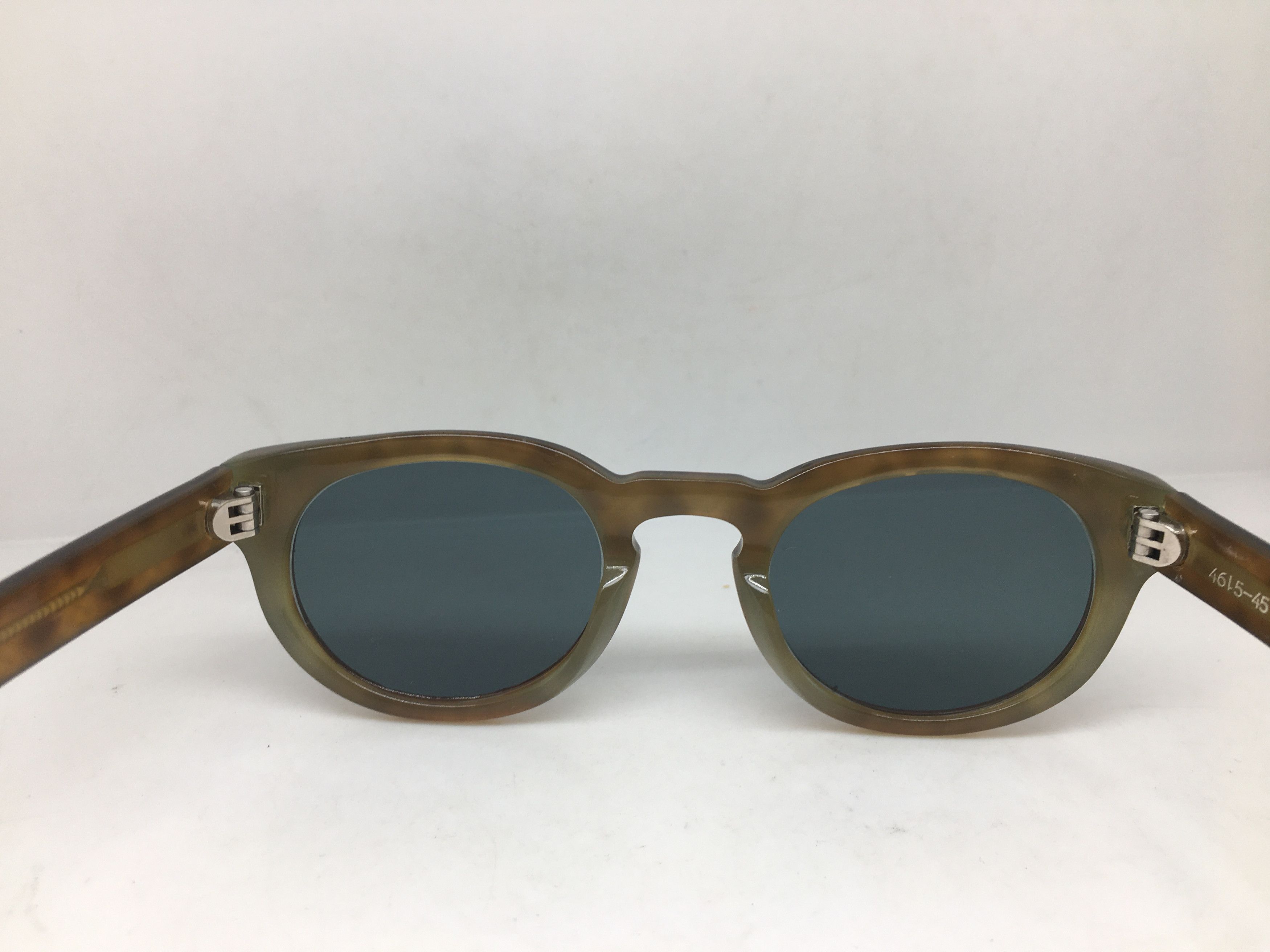 Other Handmade Brown Acetate Keyhole Bridge PREPPY Sunglasses Size ONE SIZE - 5 Thumbnail