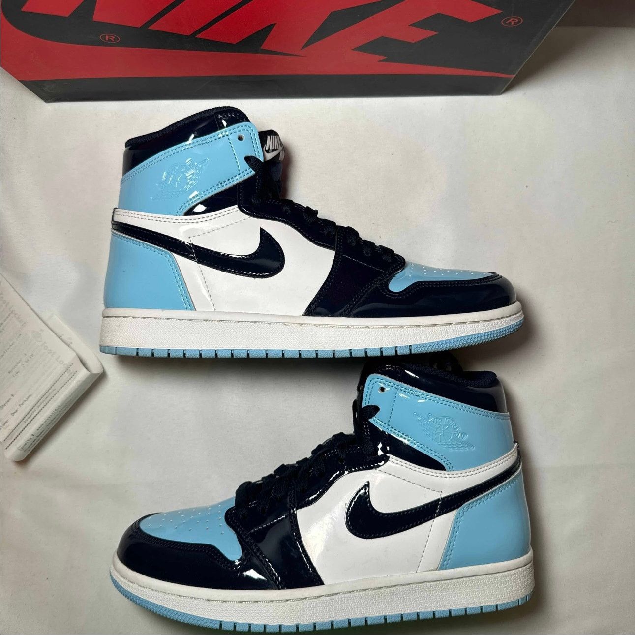 Jordan Brand × Nike Size 8 - Air Jordan 1 Retro High OG Blue Chill Women's Shoes Size US 8 / IT 38 - 2 Thumbnail
