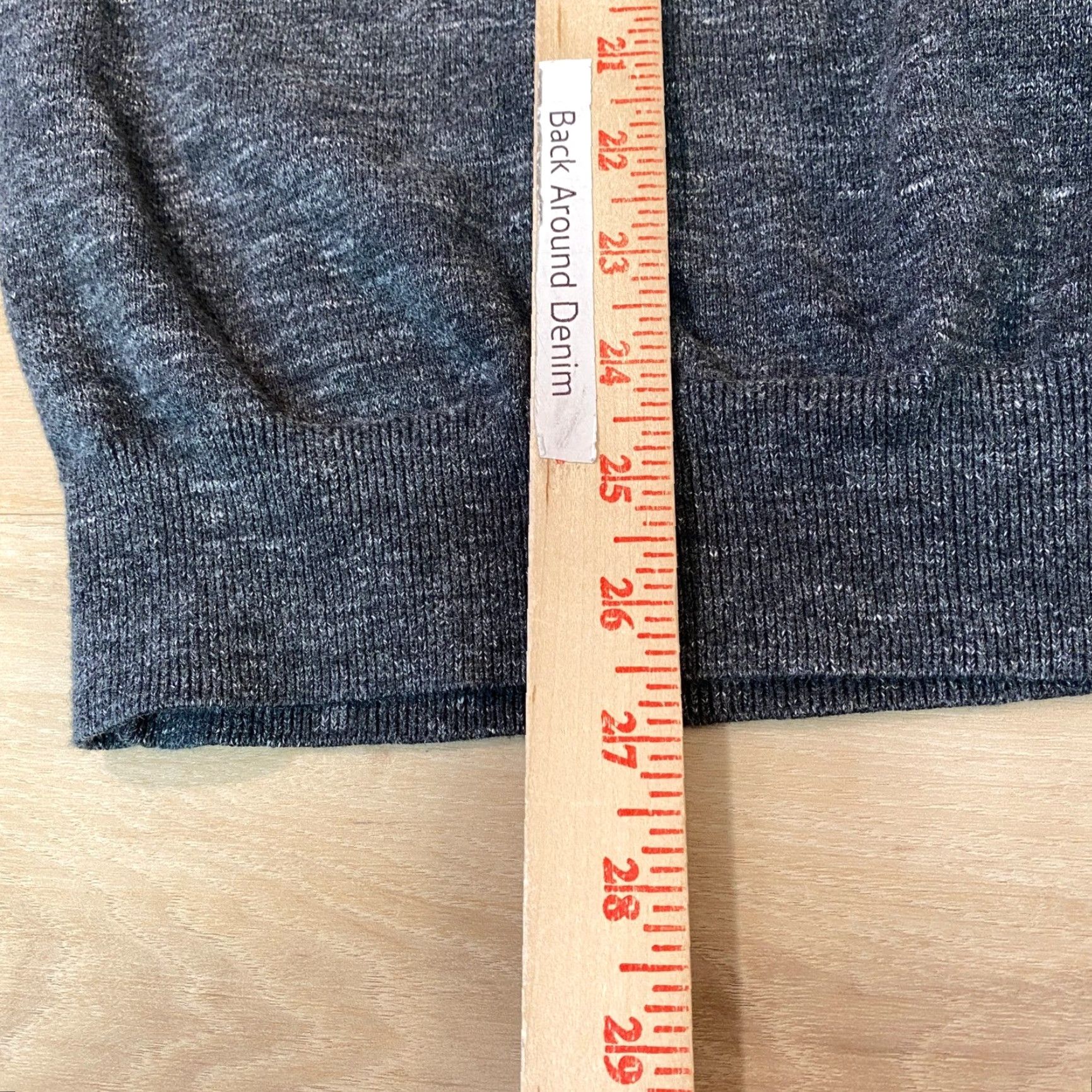 J.Crew J.Crew Mens Charcoal Grey Marled Cotton Crewneck Sweater XLT Tall Size US XL / EU 56 / 4 - 6 Thumbnail