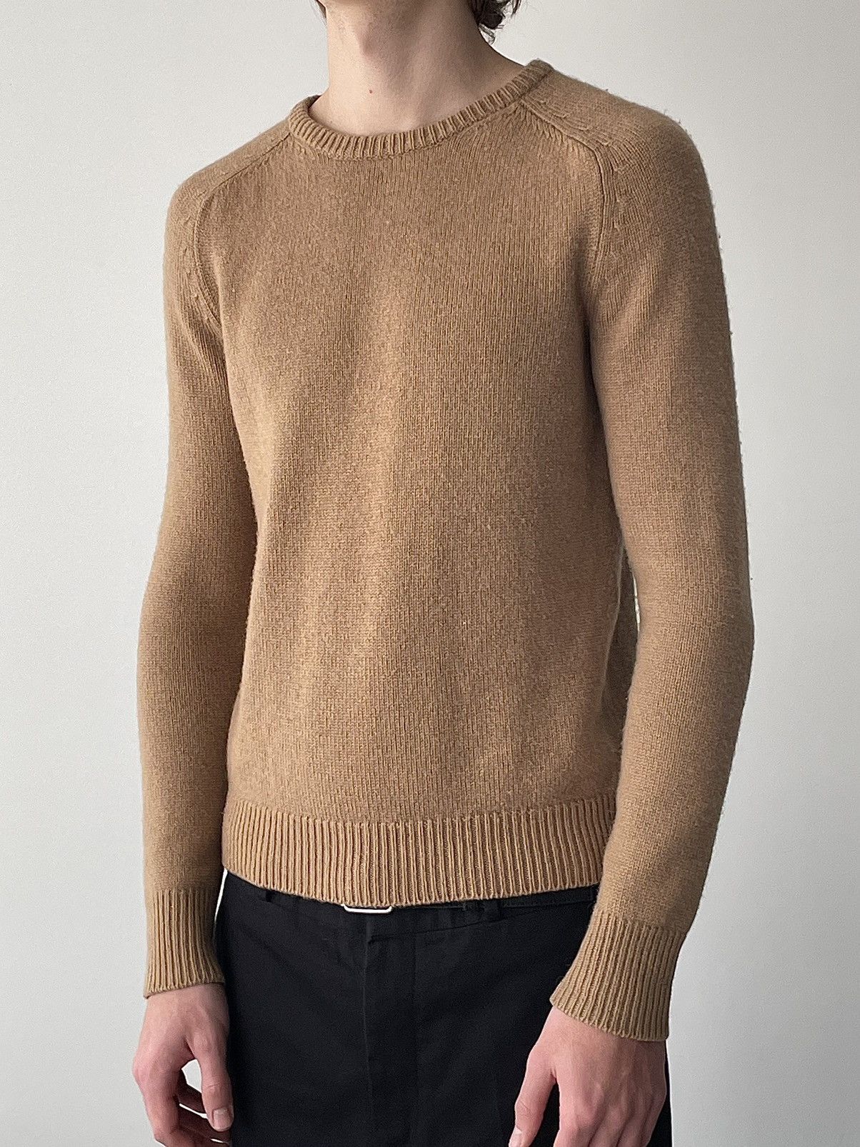 Saint Laurent by Hedi Slimane Camel Hair Sweater