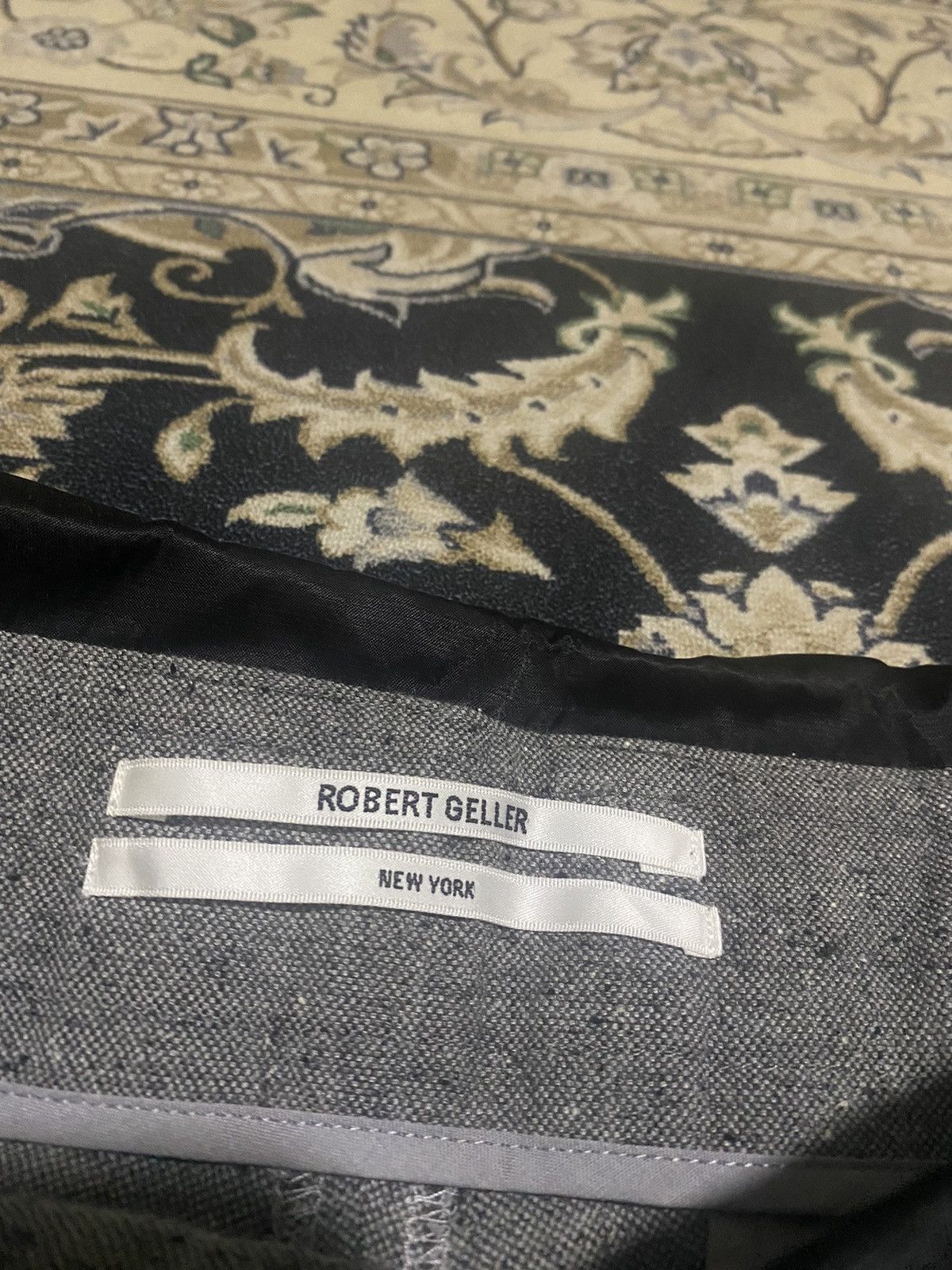 Japanese Brand × Robert Geller High Waist Robbert Geller Casual Two Tone Pants Size US 32 / EU 48 - 5 Thumbnail