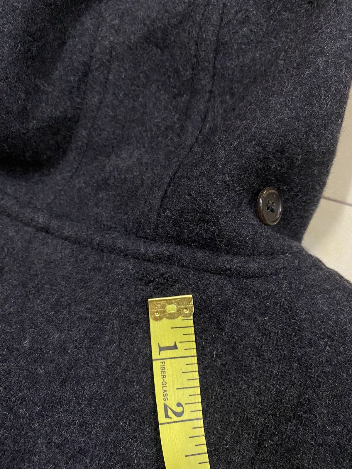 Blue Blue Japan Blue Blue Wool Jacket Distressed Size US L / EU 52-54 / 3 - 9 Thumbnail