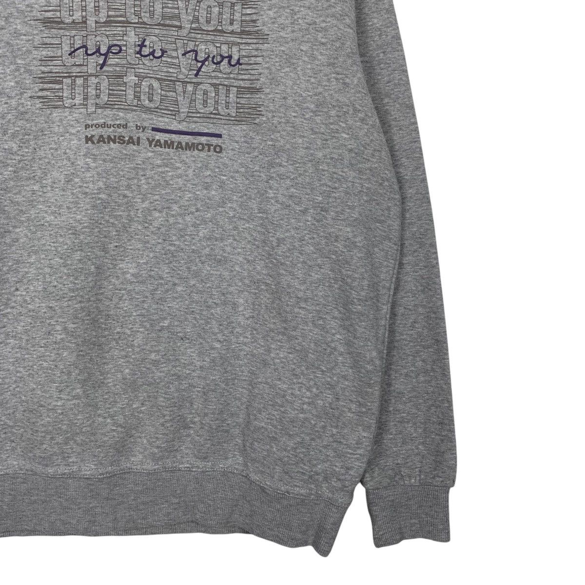 Kansai Yamamoto Up To You By Kansai Yamamoto Crewneck Sweatshirt Size US L / EU 52-54 / 3 - 4 Thumbnail
