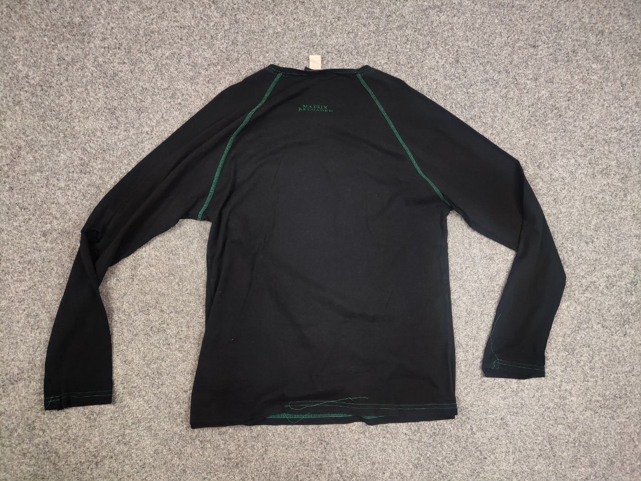 Vintage Vintage 00's Matrix Reloaded Movie Promo Long Sleeve Shirt Size US XL / EU 56 / 4 - 15 Thumbnail