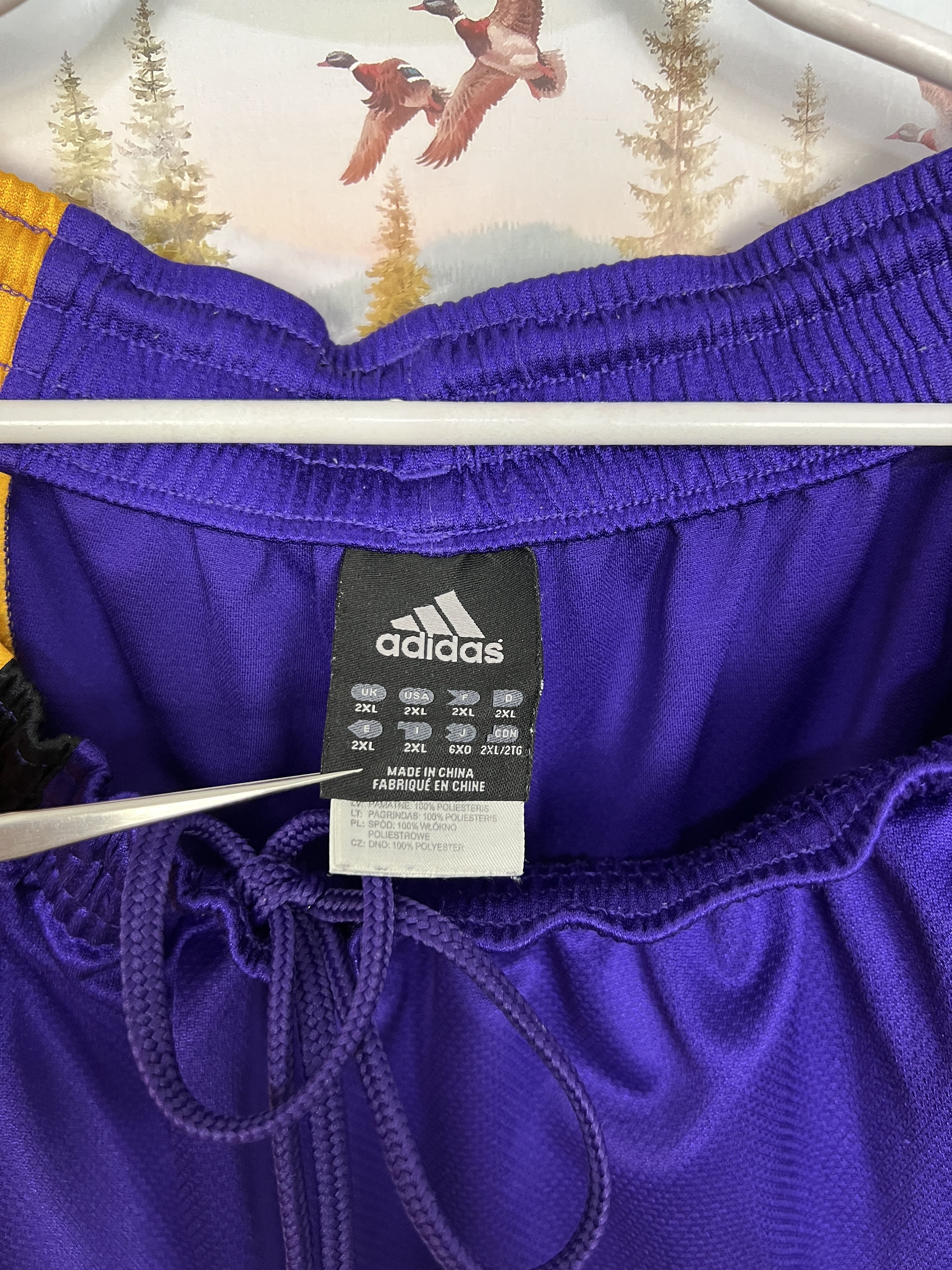Adidas Vintage Adidas Los Angeles Lakers Bryant NBA Jersey Purple Size US 38 / EU 54 - 9 Thumbnail