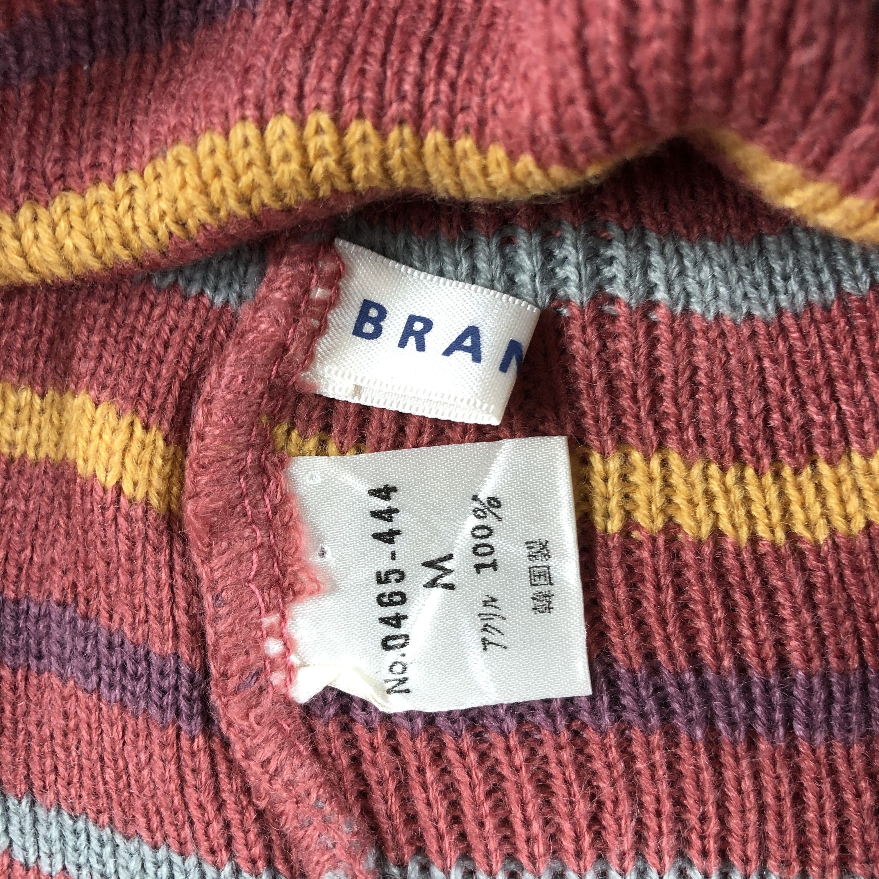 Japanese Brand Japanese Brand Stripe Beanie Size ONE SIZE - 4 Thumbnail
