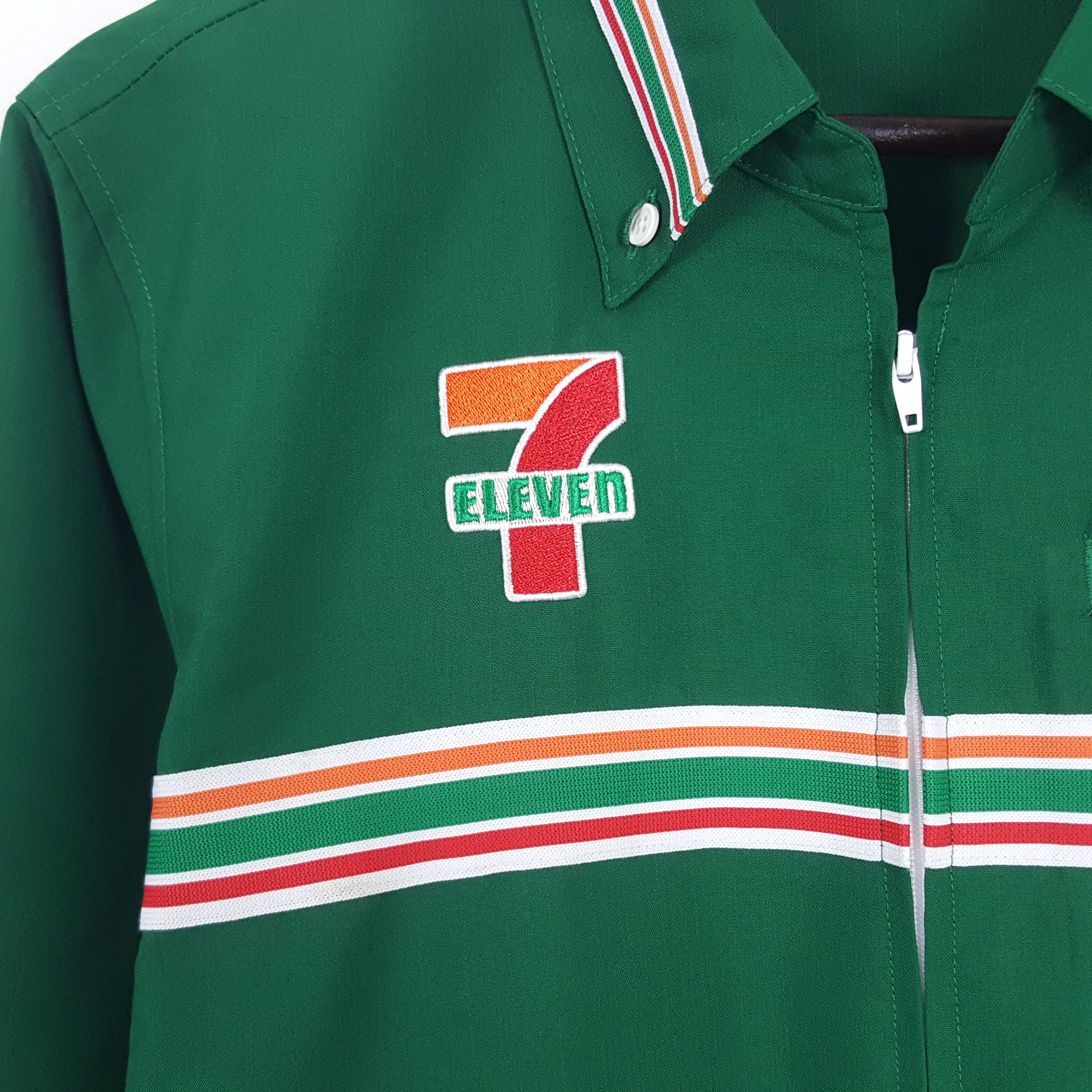 Japanese Brand × Vintage Vintage 7 Eleven Embroidery Logo Worker Uniform Jacket Size US S / EU 44-46 / 1 - 4 Thumbnail