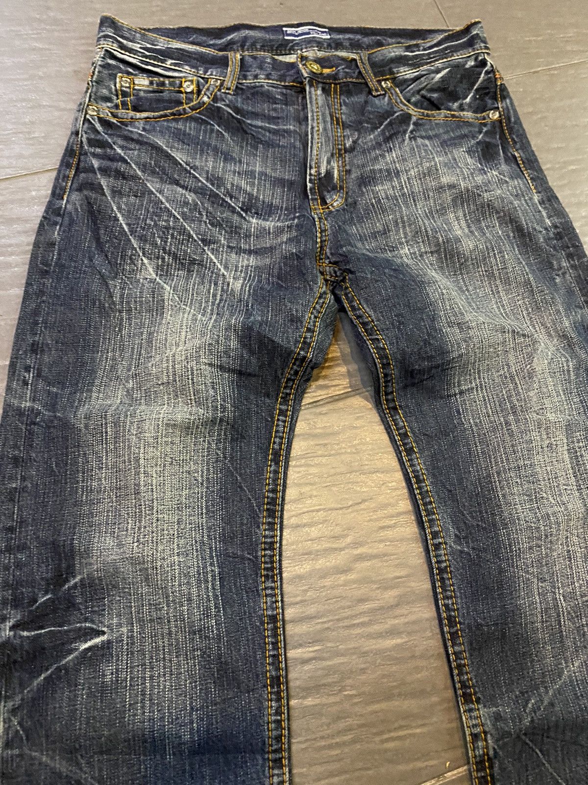 Japanese Brand Japan Villand crazy lightning jeans Size US 34 / EU 50 - 5 Thumbnail