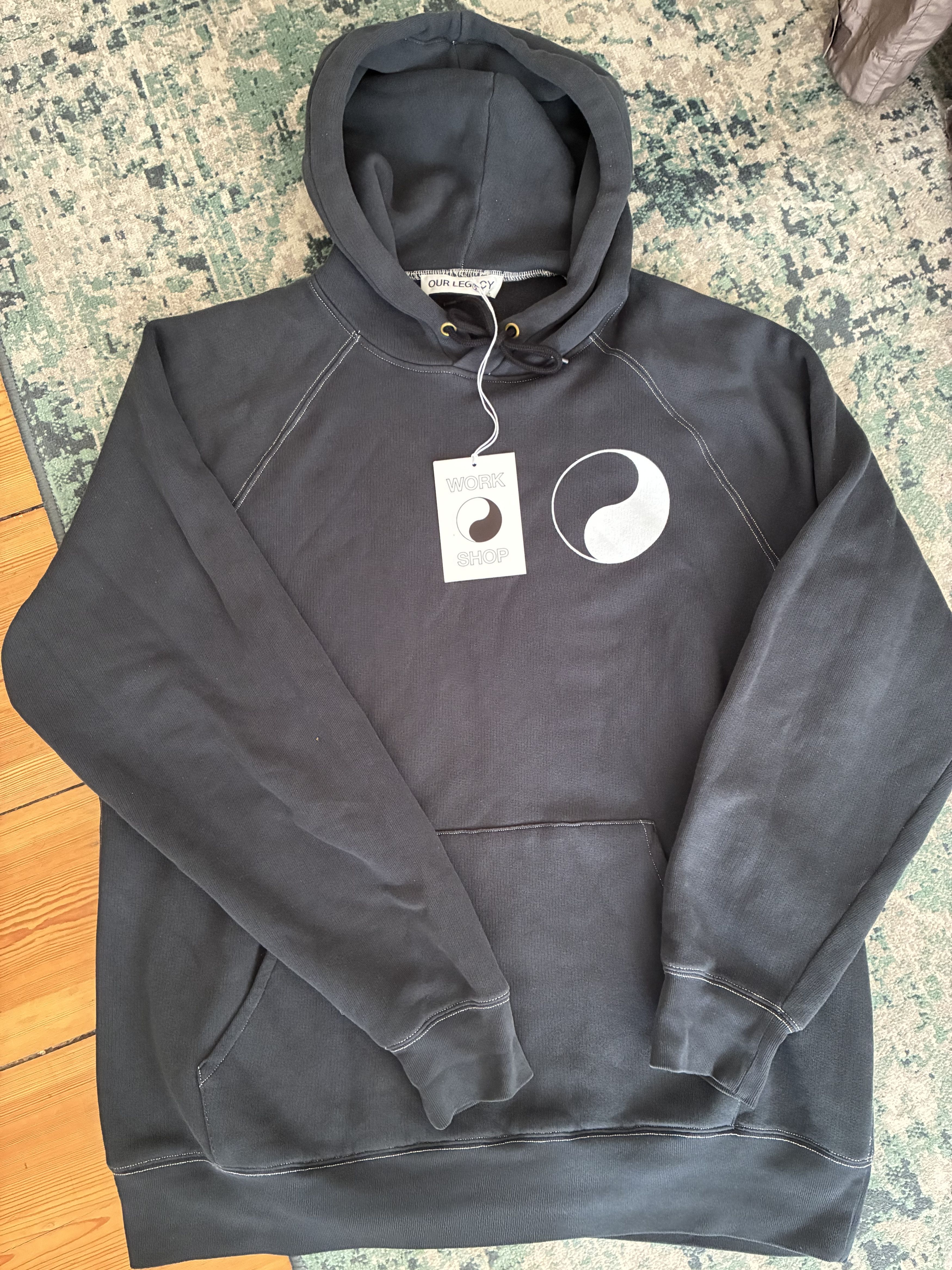 Our Legacy Work Shop Yin Yang Hoodie Size US XXL / EU 58 / 5 - 1 Thumbnail