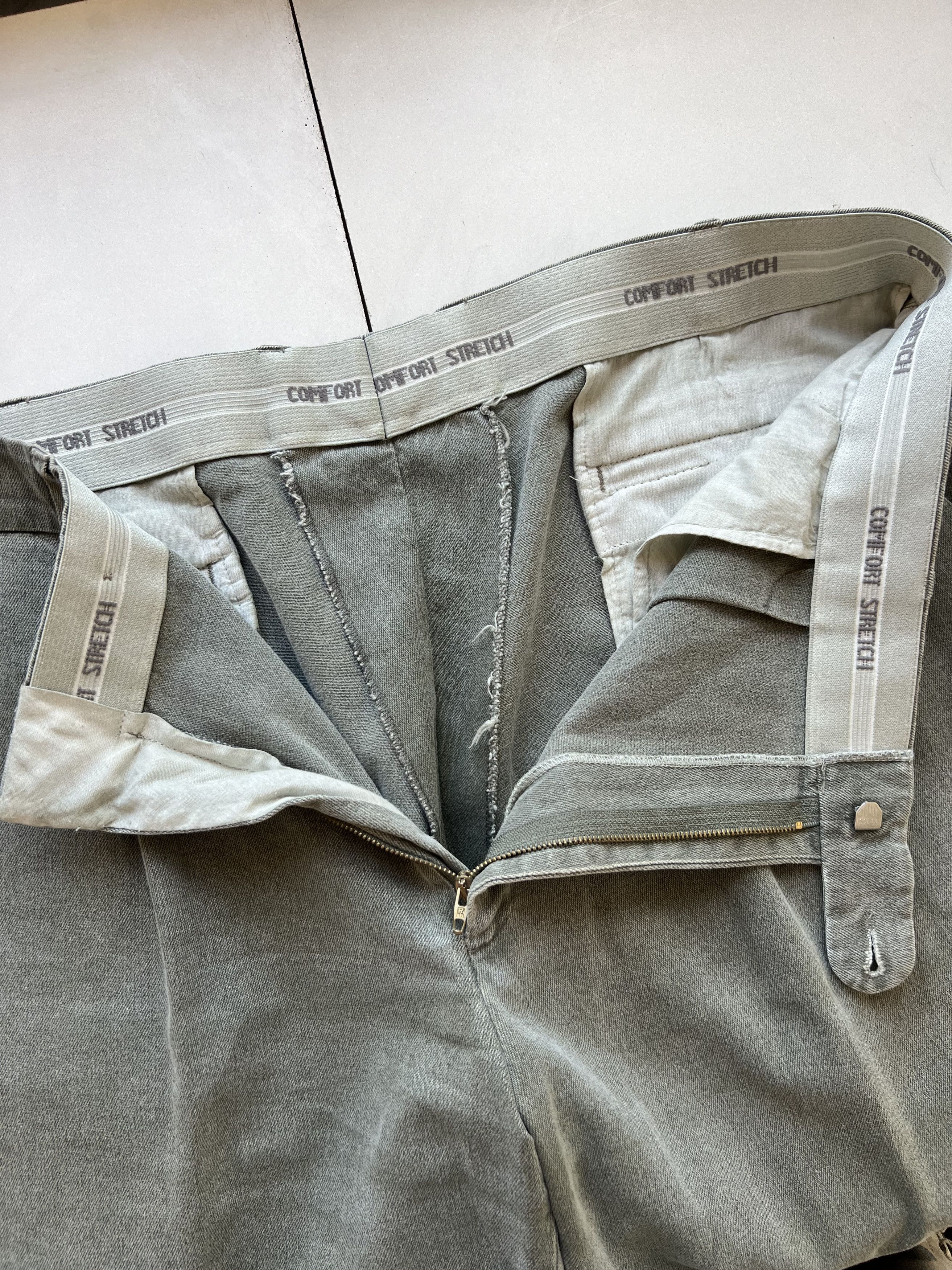 Other 1980s Baggie Vintage Canvas Cozy Pants ww2 Size US 34 / EU 50 - 7 Thumbnail