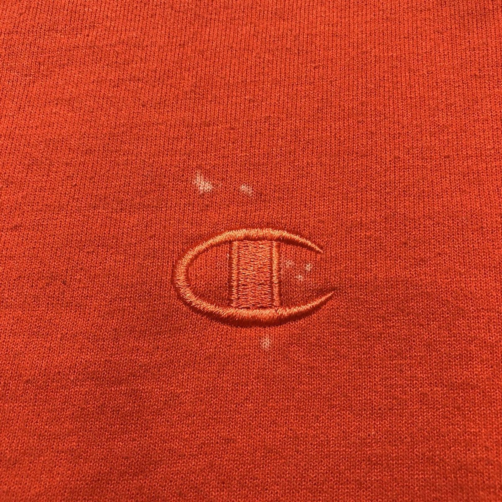 Champion × Vintage Champion Sweatshirt C Logo Athletic Bleach Stained Pullover Size US S / EU 44-46 / 1 - 2 Thumbnail