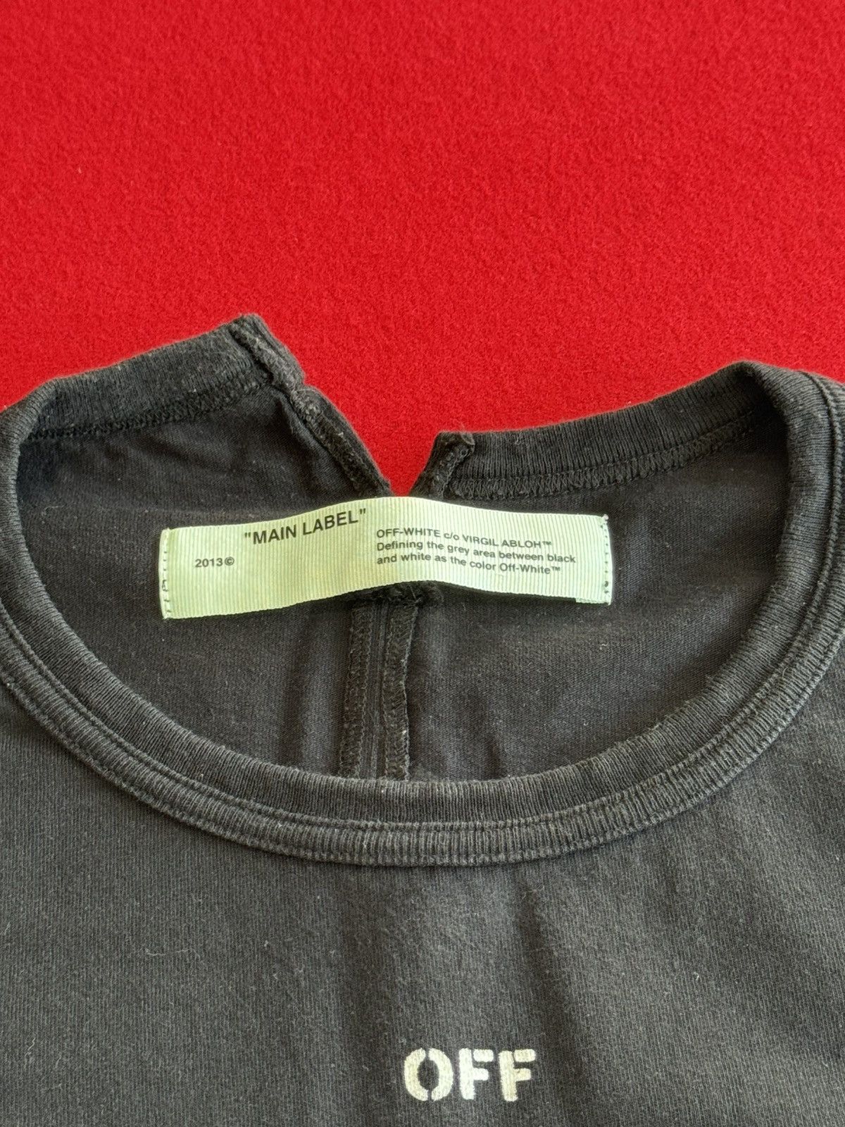 Off-White Off-White T-Shirt **RARE** Size US XL / EU 56 / 4 - 7 Thumbnail