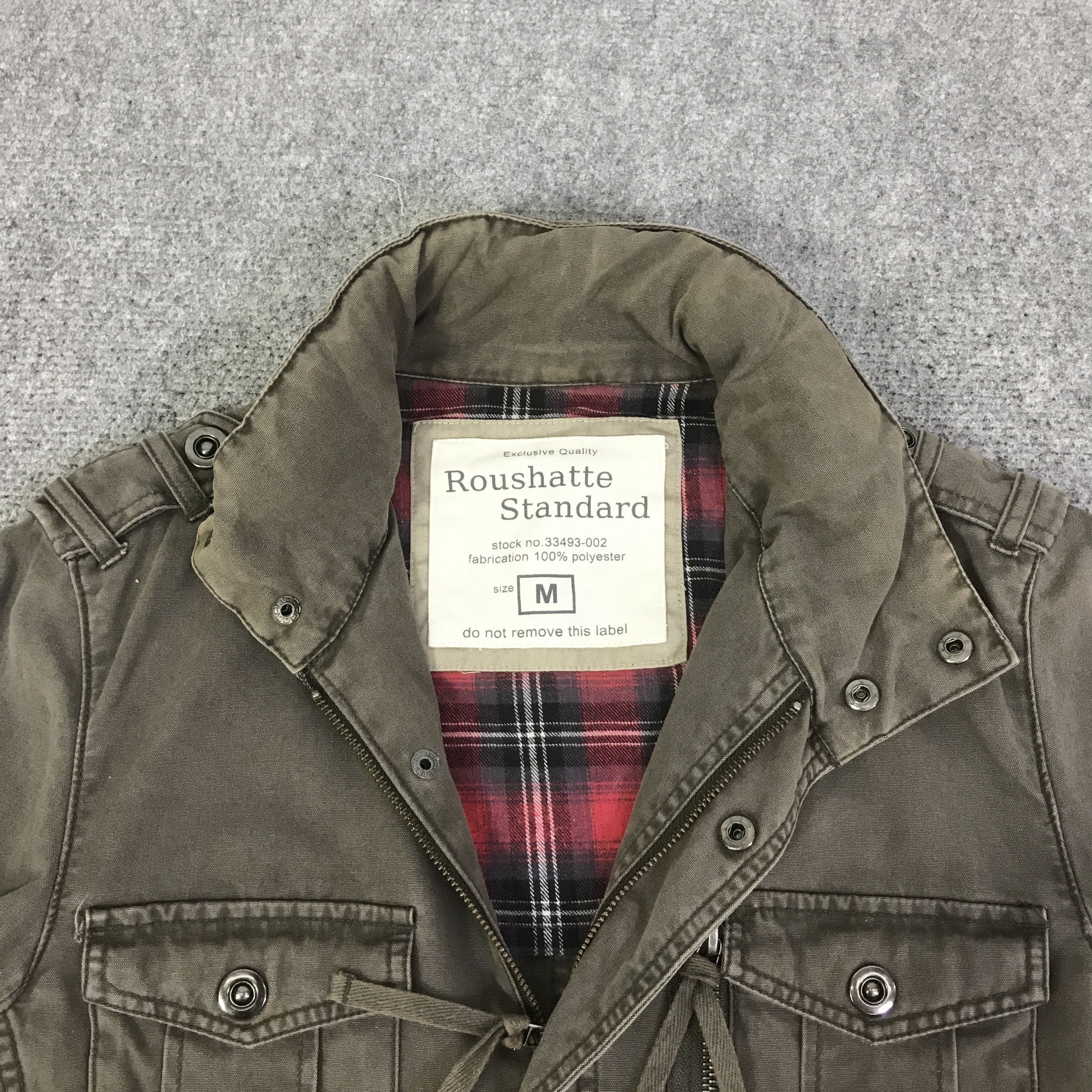 roushatte standard punk bondage jacket K98B6