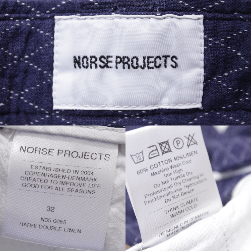 Norse Projects Harri Double Linen Shorts Size US 32 / EU 48 - 5 Thumbnail