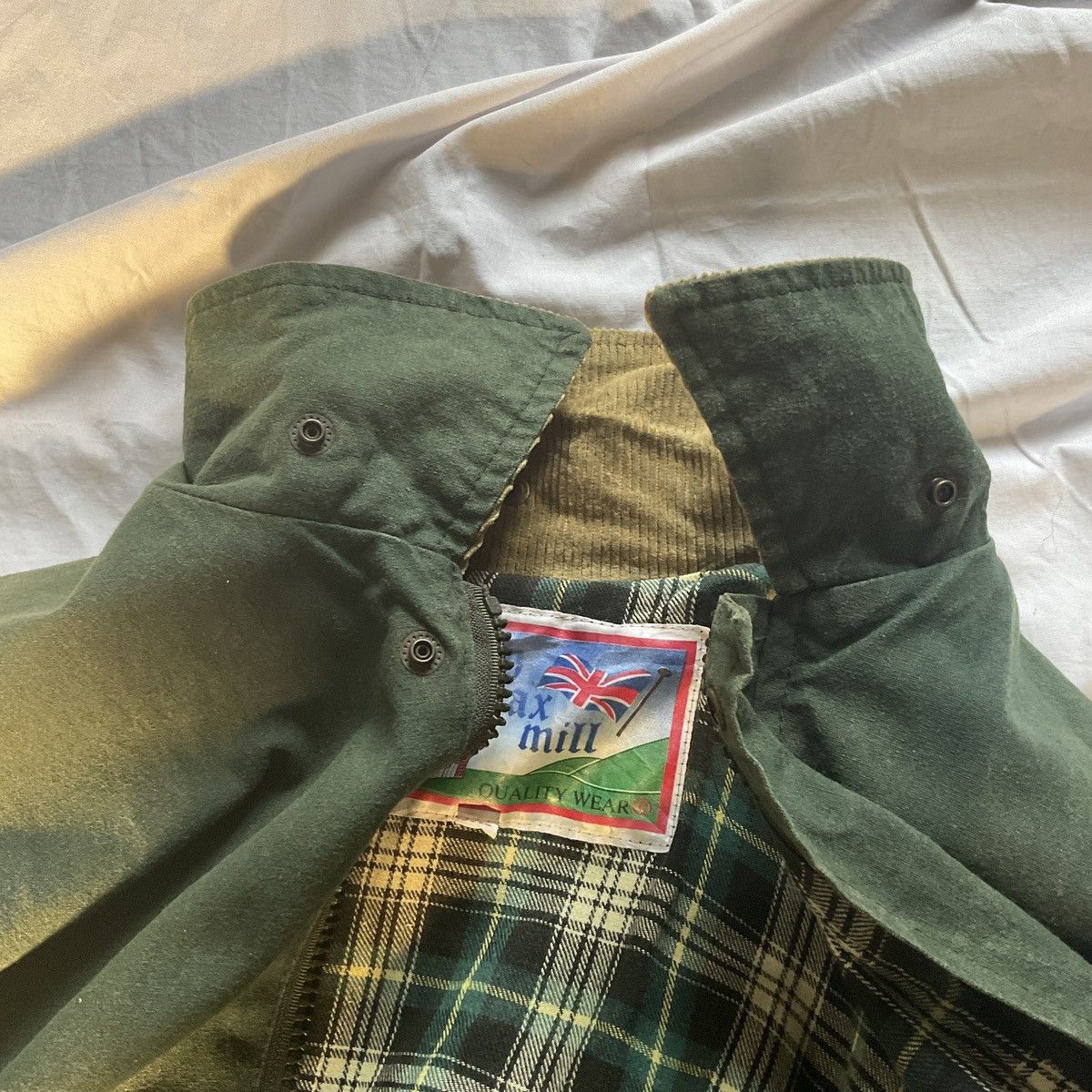Vintage Rare Vintage 80’-90’ British Wax Mill Dark Green Size US XL / EU 56 / 4 - 7 Thumbnail