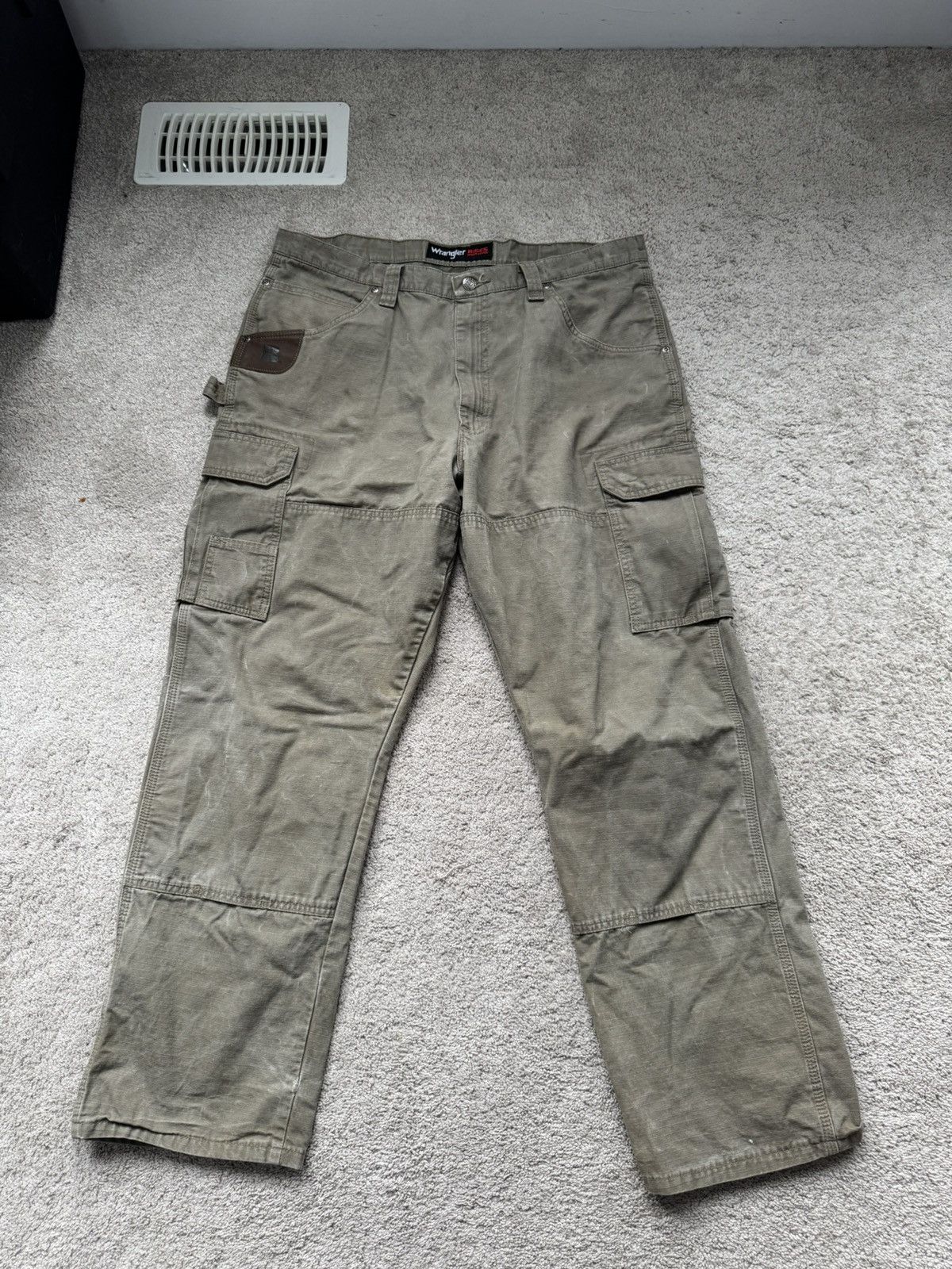 Vintage × Wrangler Wrangler work pants Size US 38 / EU 54 - 1 Thumbnail