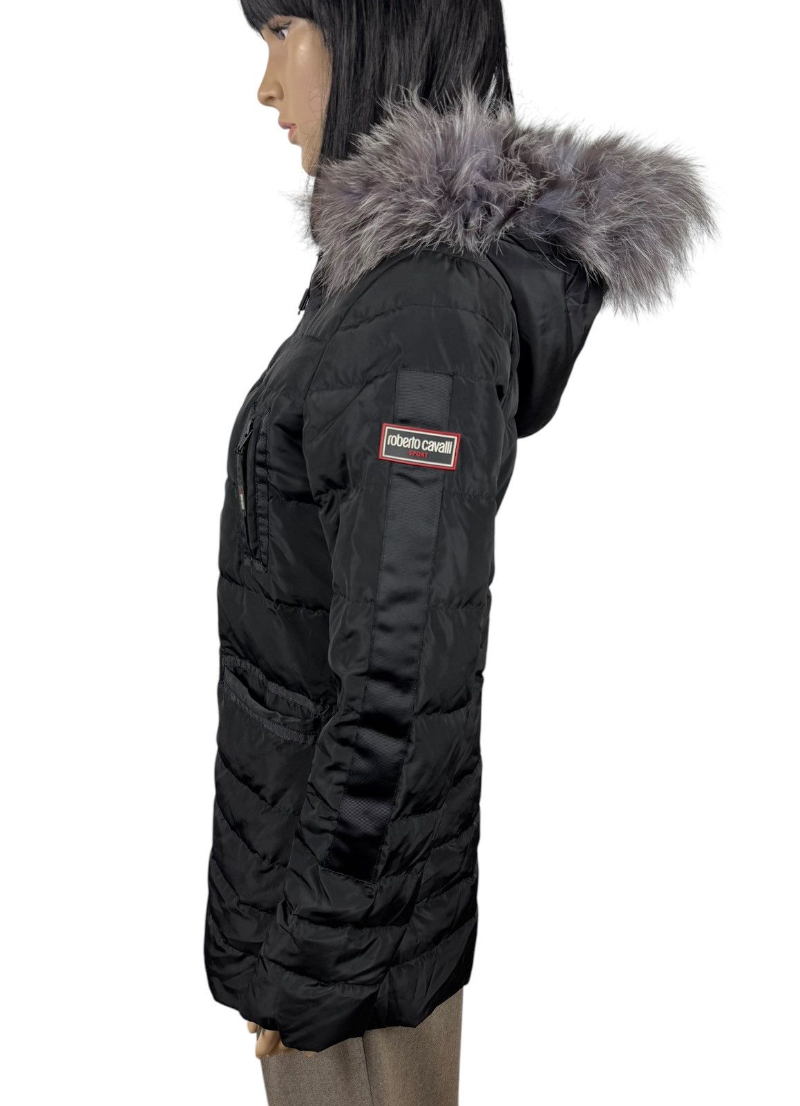 Roberto Cavalli Roberto Cavalli Down Parka Real Fur size M Size M / US 6-8 / IT 42-44 - 5 Thumbnail