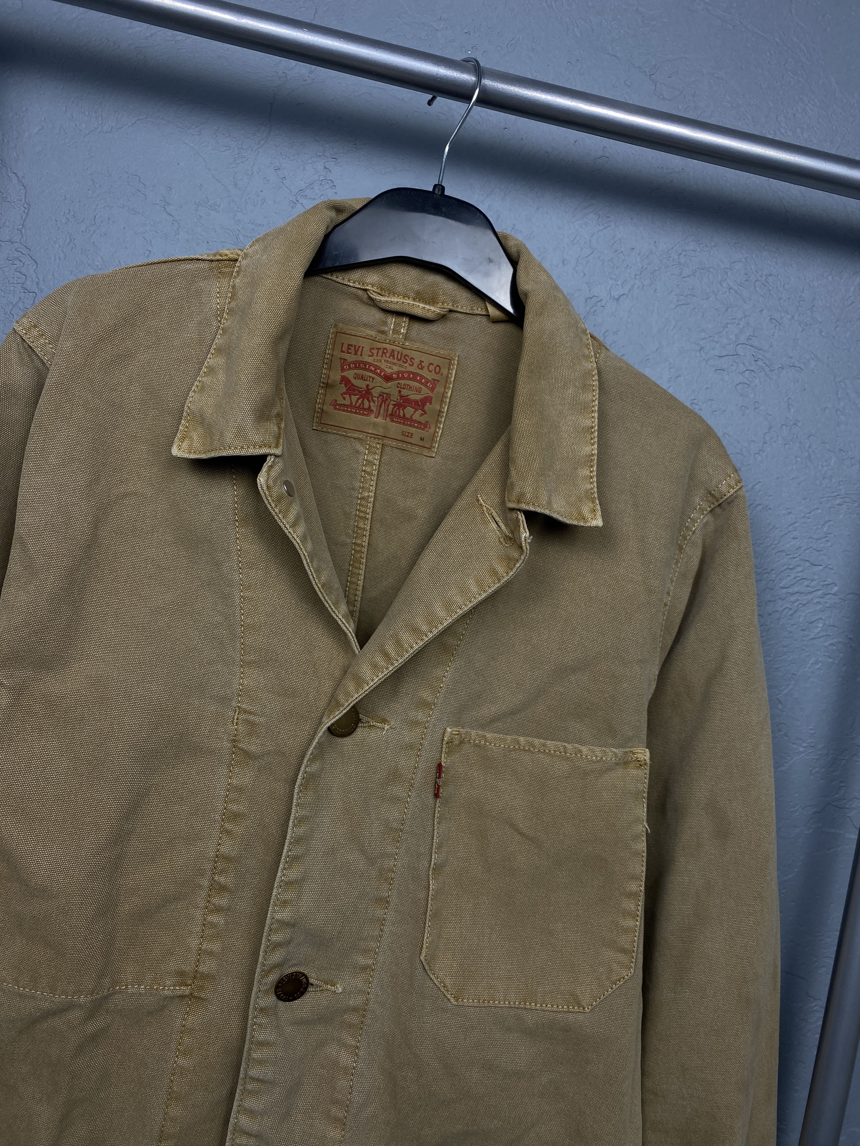 Levi's Levi's Vintage Mens Workwear Jacket Size US M / EU 48-50 / 2 - 2 Thumbnail