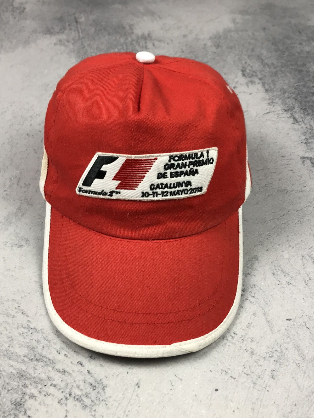 Mercedes-Benz × Vintage Vintage Formula 1 Gran Premio De Espana 2013 Racing Cap Hat Size ONE SIZE - 3 Thumbnail