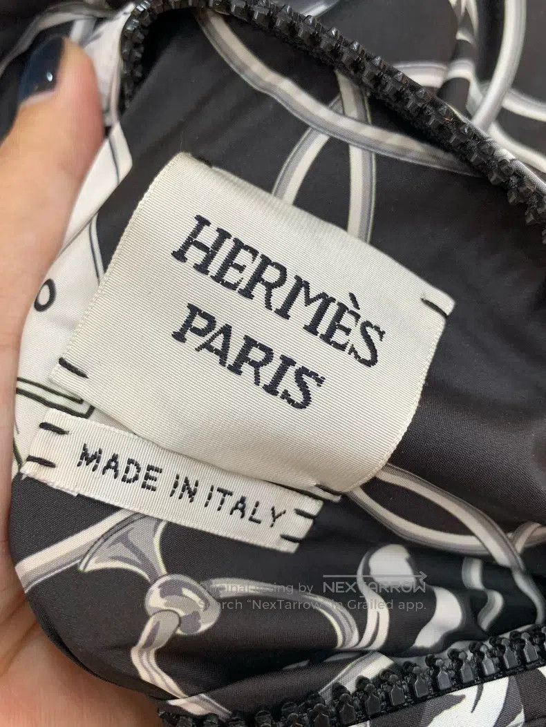 Hermes Hermes 90% White Goose Down + 10% Goose Feather Women's Lo Size XXS / US 00 / IT 34 - 5 Thumbnail