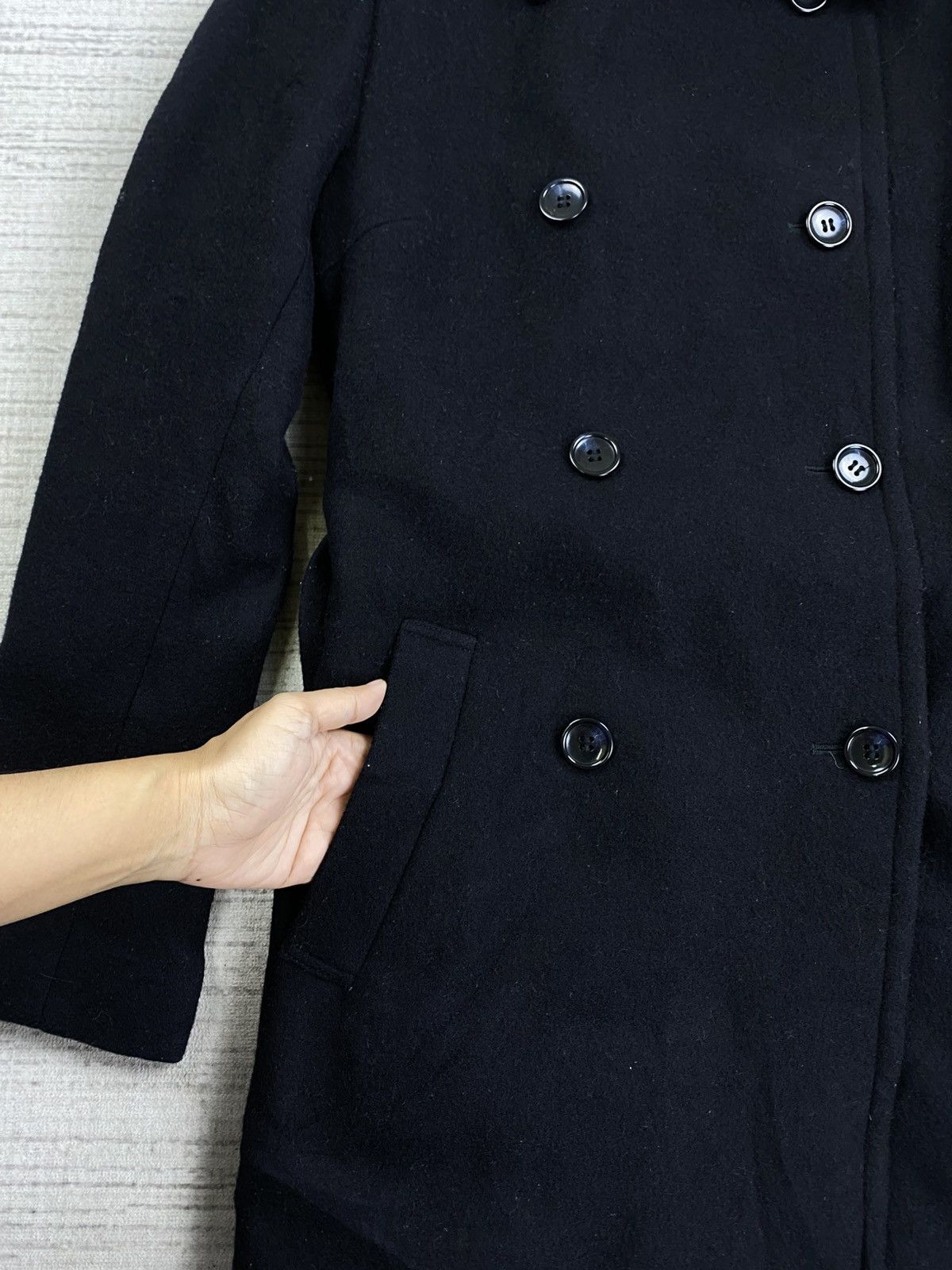 Jil Sander × Uniqlo Vintage Jil Sander X Uniqlo Belted Long Coat jacket Size M / US 6-8 / IT 42-44 - 10 Thumbnail