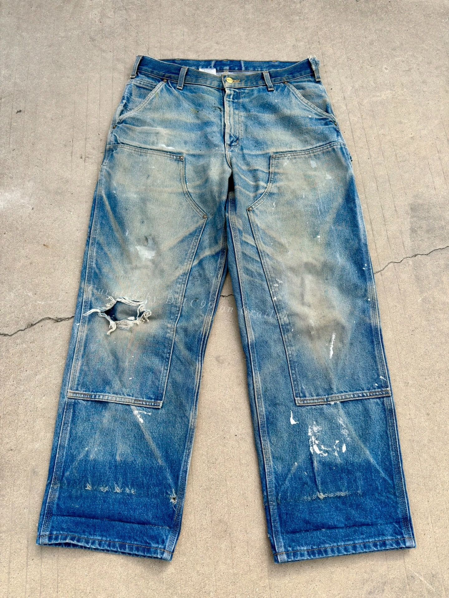 Vintage Vintage Carhartt B73 DST Work Pants Size US 30 / EU 46 - 1 Thumbnail