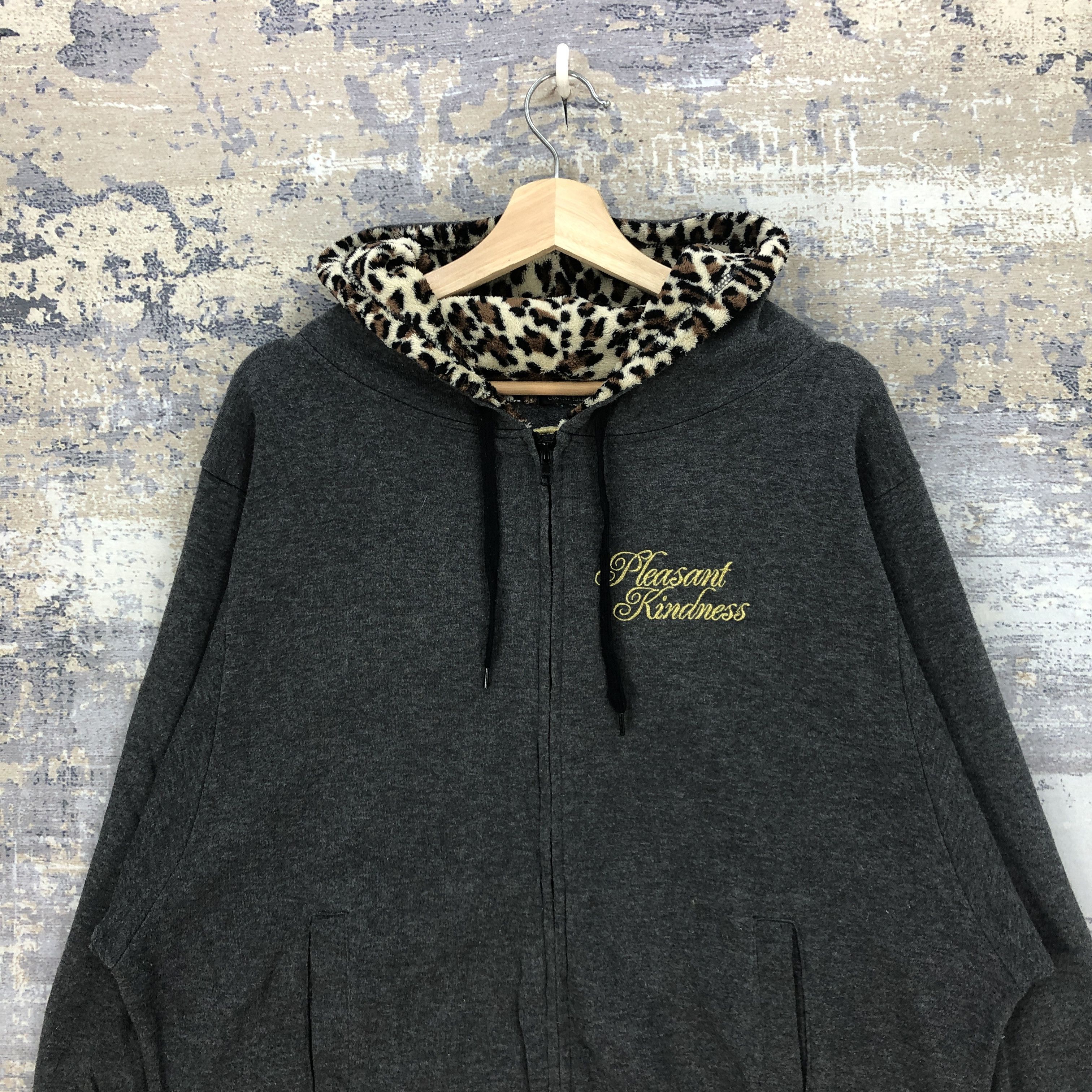 Japanese Brand × Vintage Vintage Skulls Hoodie Sweater Pleasant Kindness Sweatshirt Size US L / EU 52-54 / 3 - 7 Thumbnail