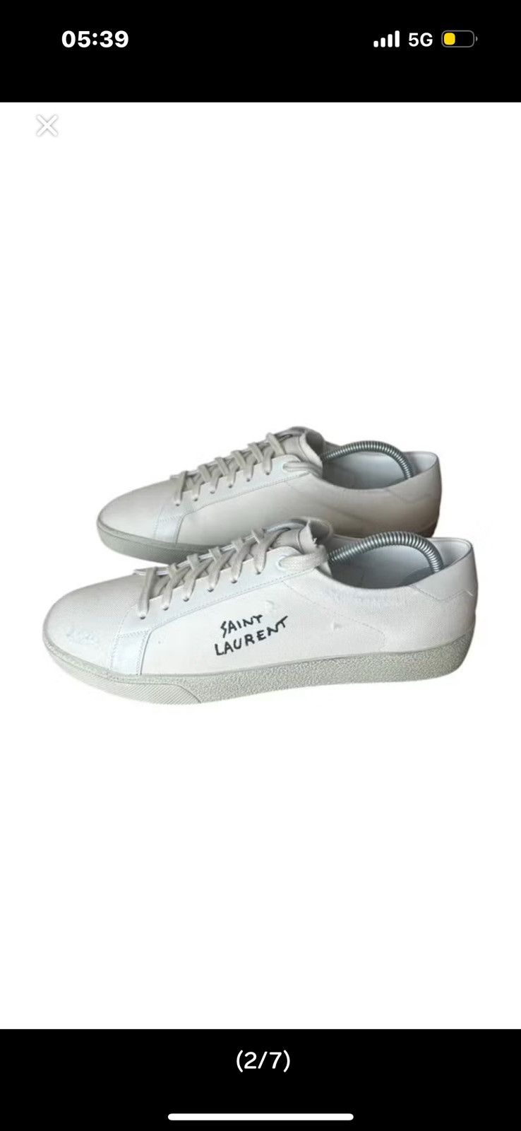 Saint Laurent Paris saint laurent distressed shoes(ny) Size US 9.5 / EU 42-43 - 2 Thumbnail