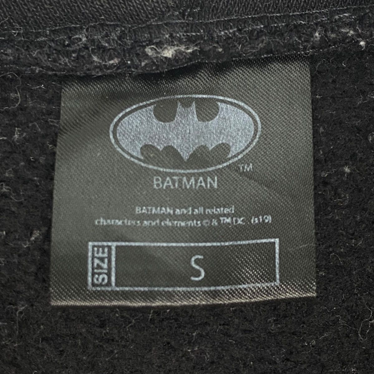Vintage Vintage Batman Cartoon Hoodei Sweater Black Pullover Size S Size US S / EU 44-46 / 1 - 5 Thumbnail
