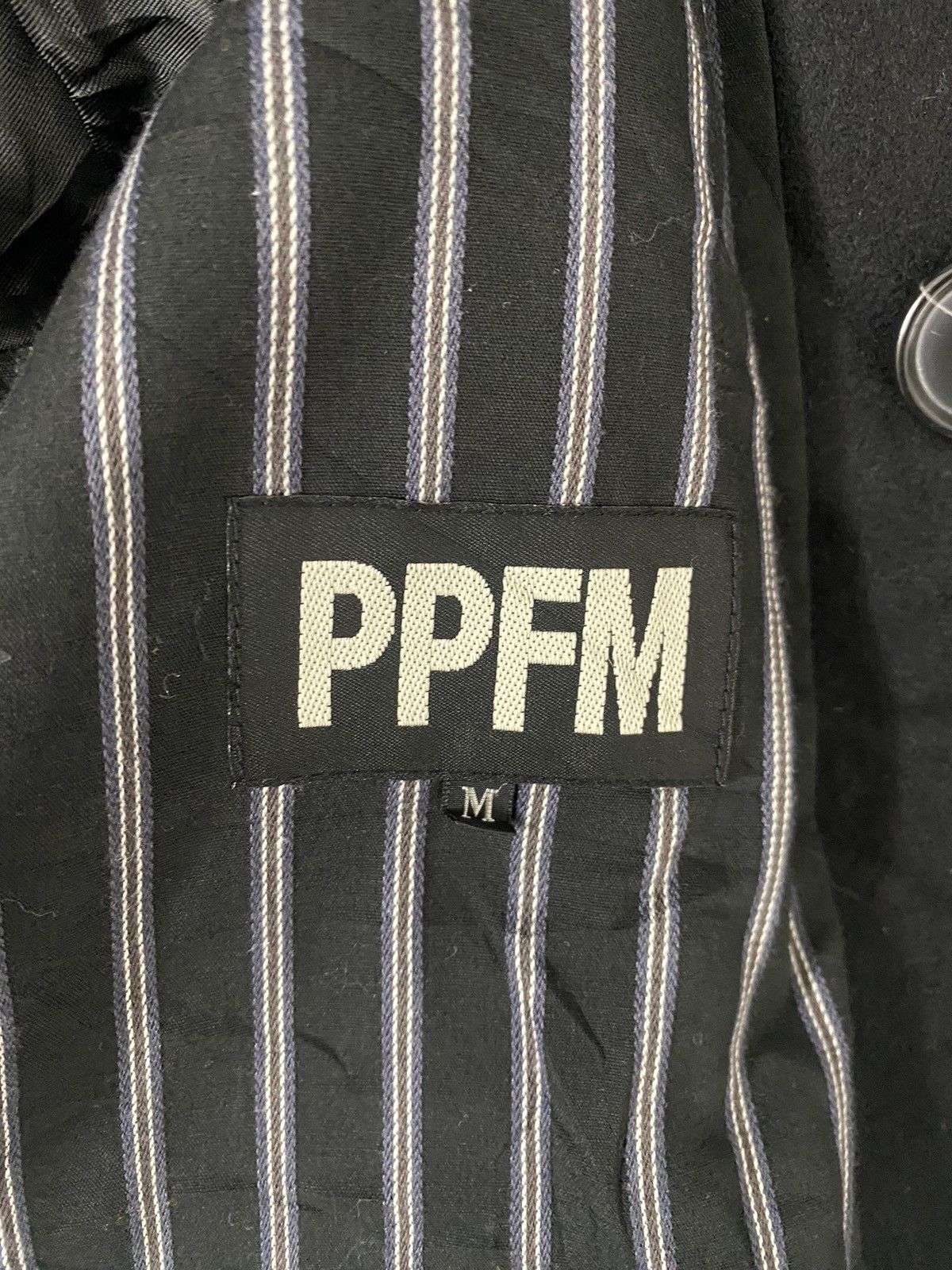 PPFM Vintage PPFM Double Breasted Punk Gotic Wool Jacket Size US S / EU 44-46 / 1 - 14 Thumbnail