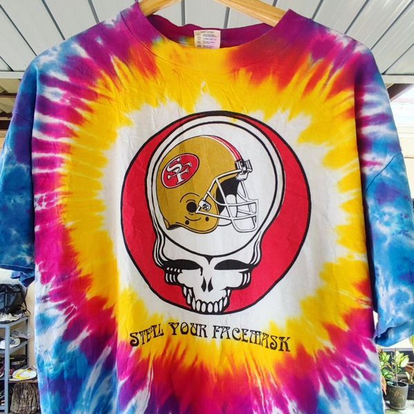 Delta 1991 RARE Grateful Dead X San Francisco 49ers Size US XL / EU 56 / 4 - 1 Thumbnail
