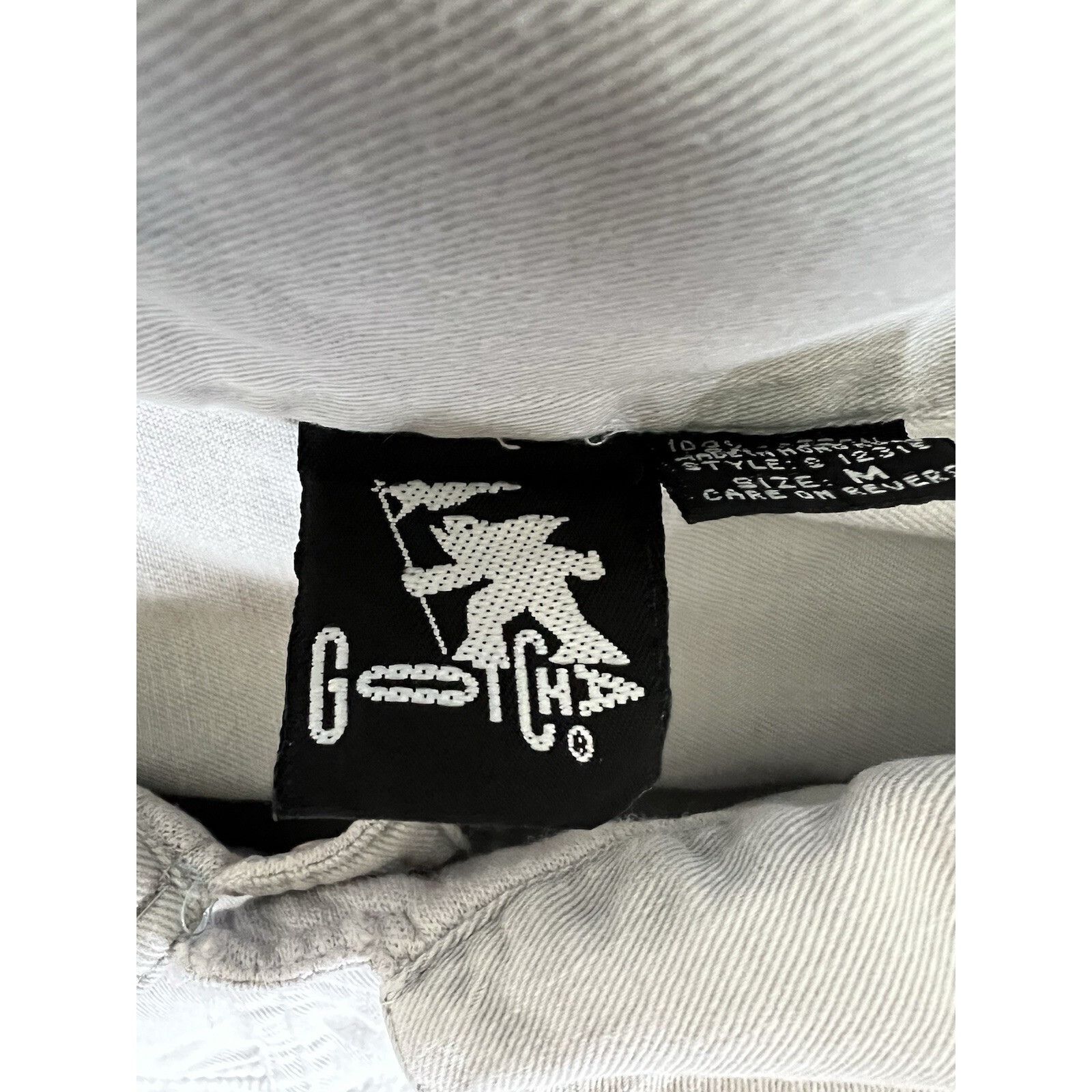 Gotcha Vintage Gotcha Jacket Size Medium Gray Collared 90s Surf Ska Size US M / EU 48-50 / 2 - 8 Thumbnail