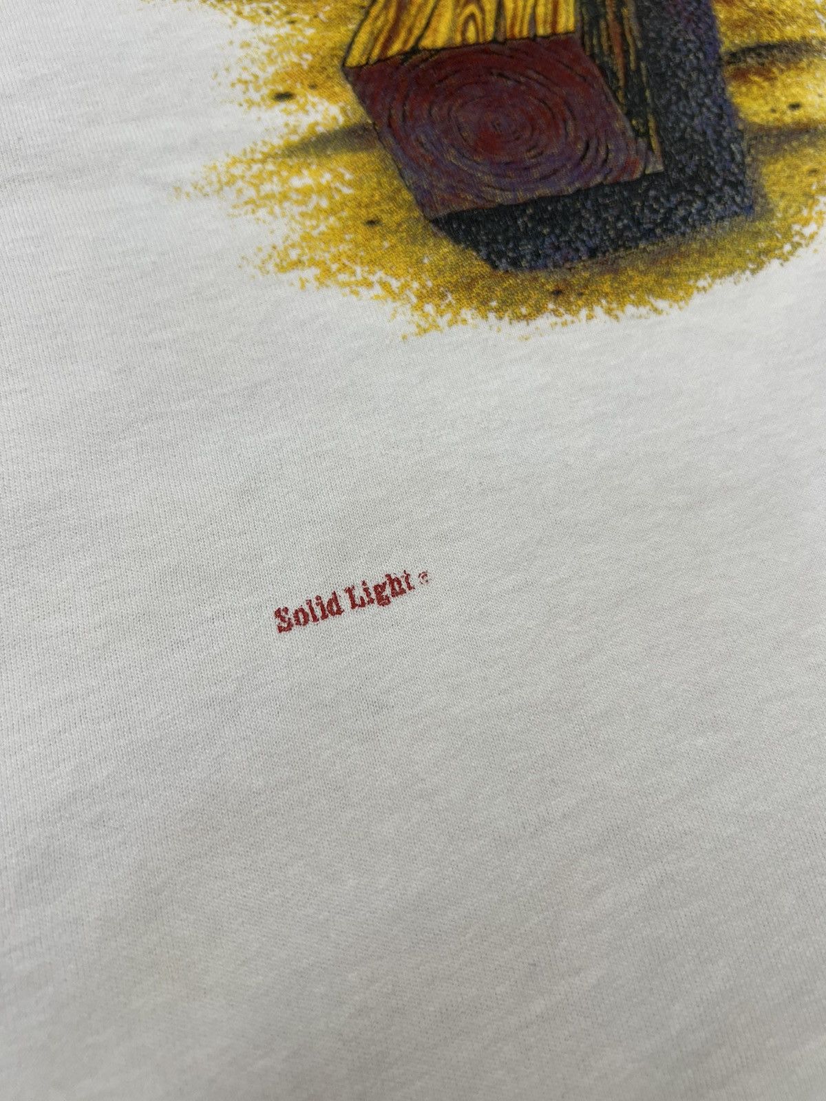 Vintage Vintage "Try This On For Size" Jesus Tee by Solid Light Size US L / EU 52-54 / 3 - 5 Thumbnail