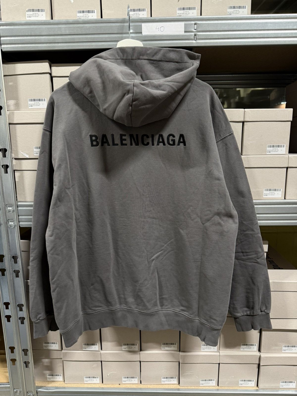 Balenciaga Balenciaga Logo Embroidery Hoodie NEW 1200$ Size US S / EU 44-46 / 1 - 2 Thumbnail