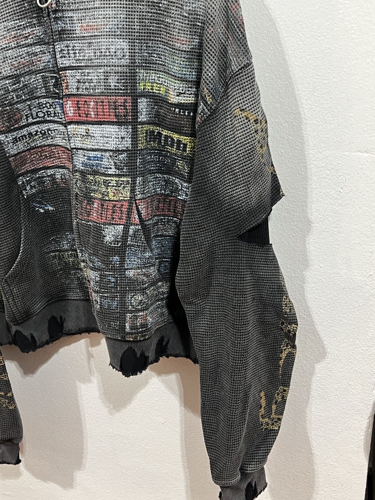 Vale Vale Glitch Zip Up Hoodie Size US L / EU 52-54 / 3 - 5 Thumbnail