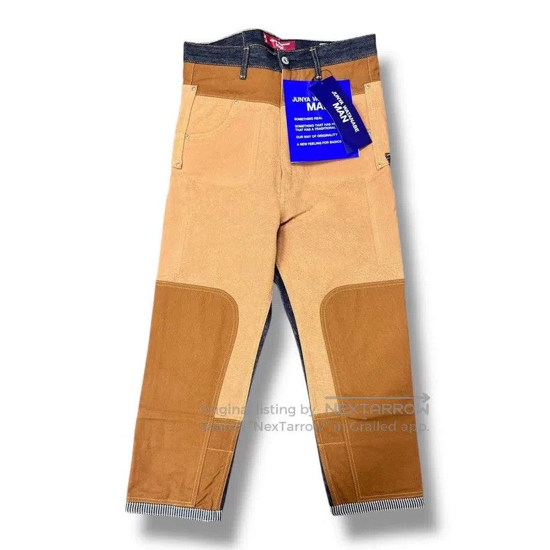 Junya Watanabe Junya Watanabe size XS Denim patched utility trousers Size US 27 - 1 Thumbnail